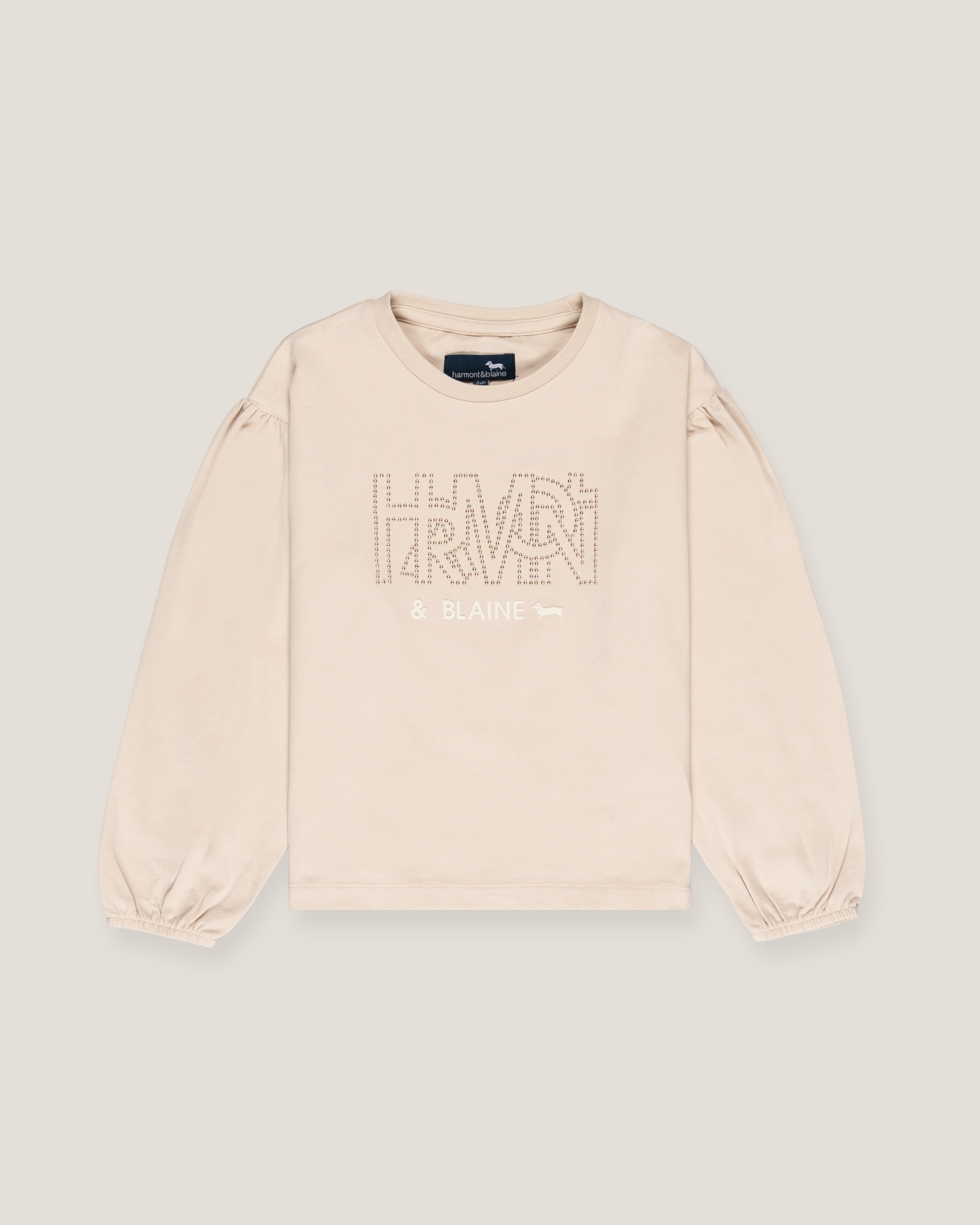 T-shirt with micro studs