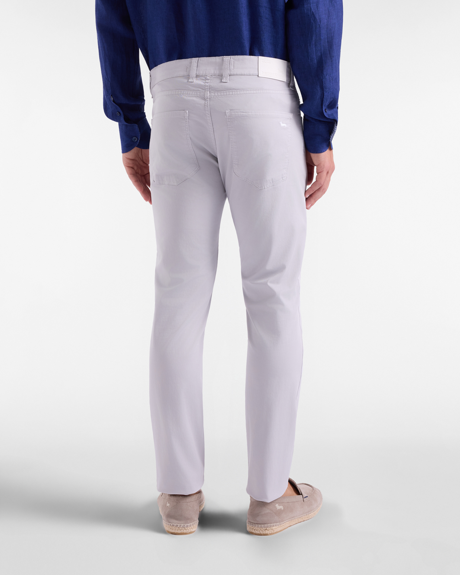 Men&rsquo;s slim-fit five-pocket trousers