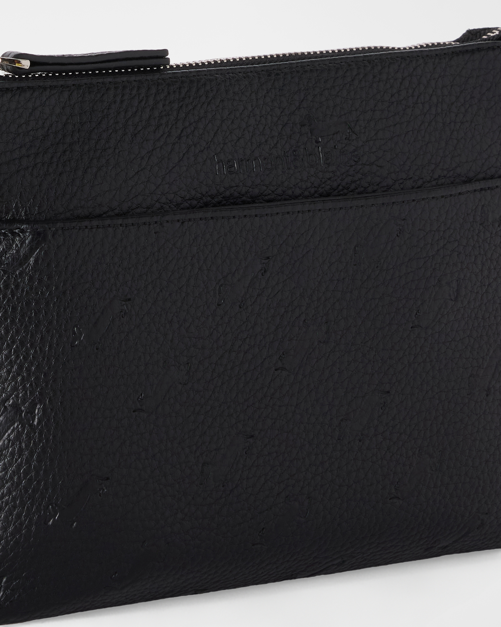 Flat Pouch with Handle Blaine Icon 008, BLACK, large image number 3