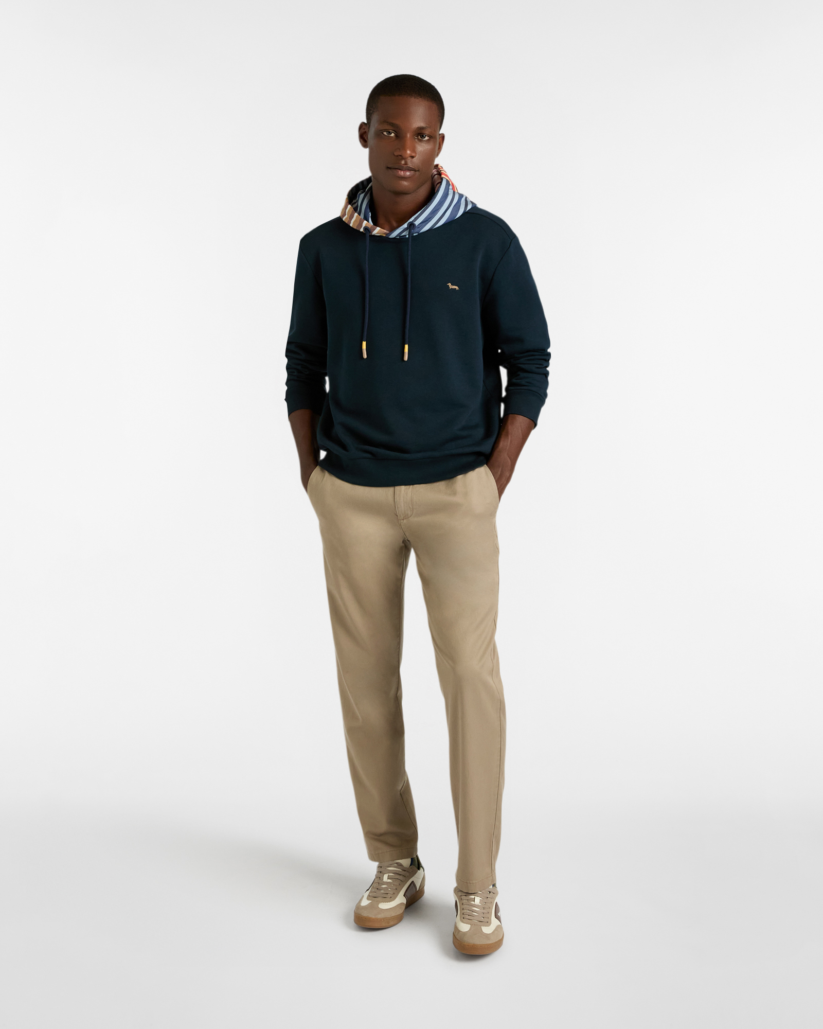 Relaxed Fit Chino Pants, Sand, large image number 3