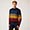 Wool And Cotton Crew-Neck Pullover With Horizontal Stripes, Blue, swatch