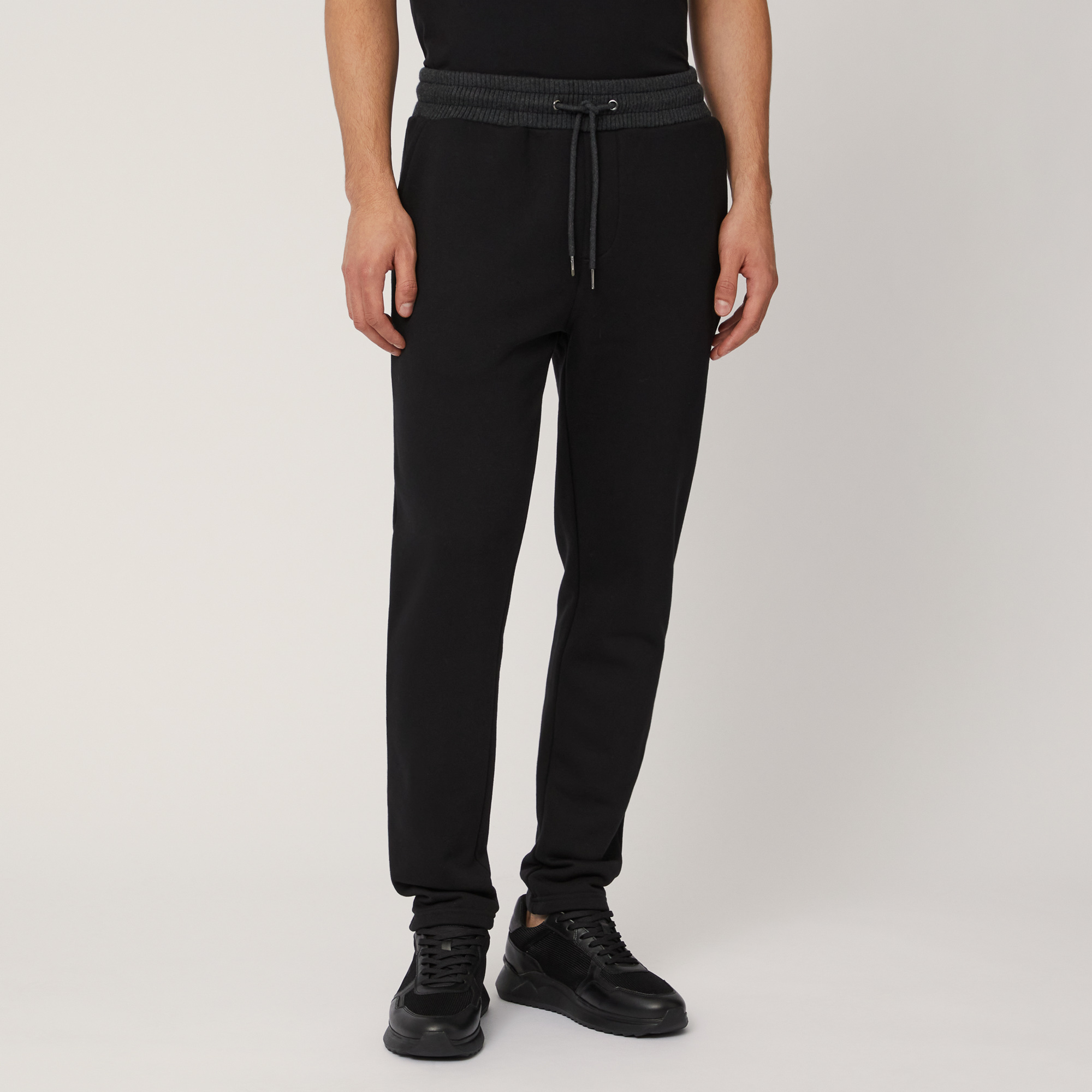 Pantaloni Con Coulisse in Nero Pantaloni Di Lusso Harmont Blaine
