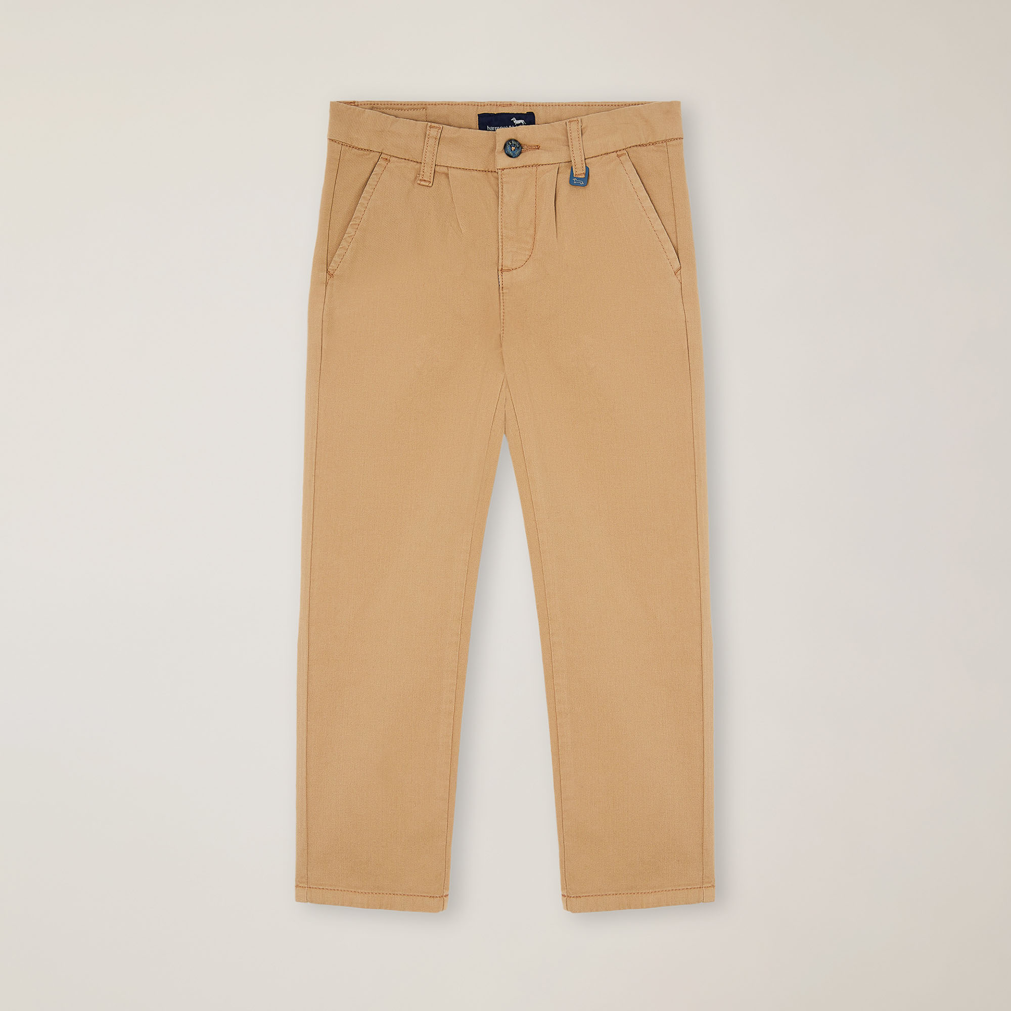Chino con pinces, Beige, large
