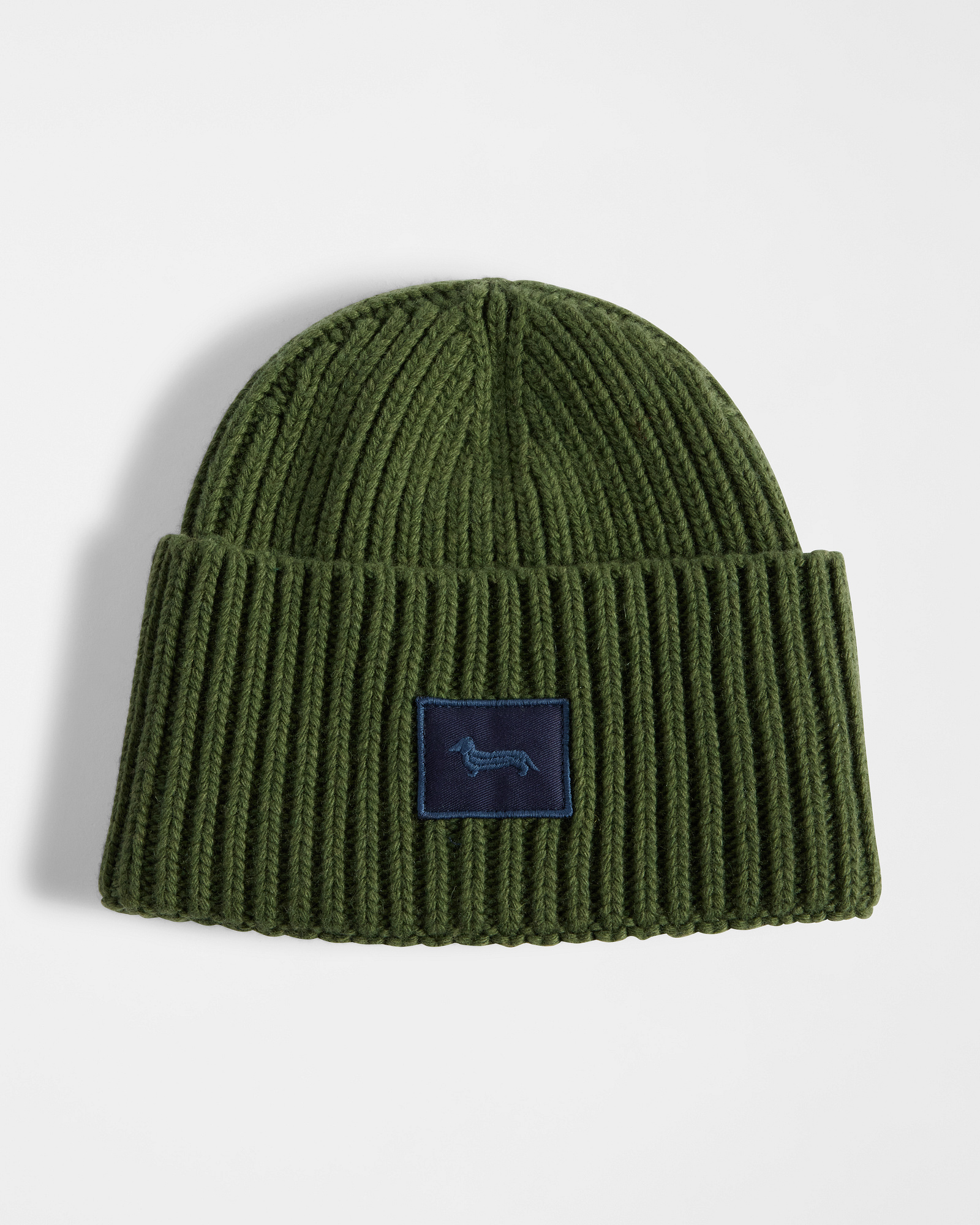 Cashmere Blend Beanie, Green, large