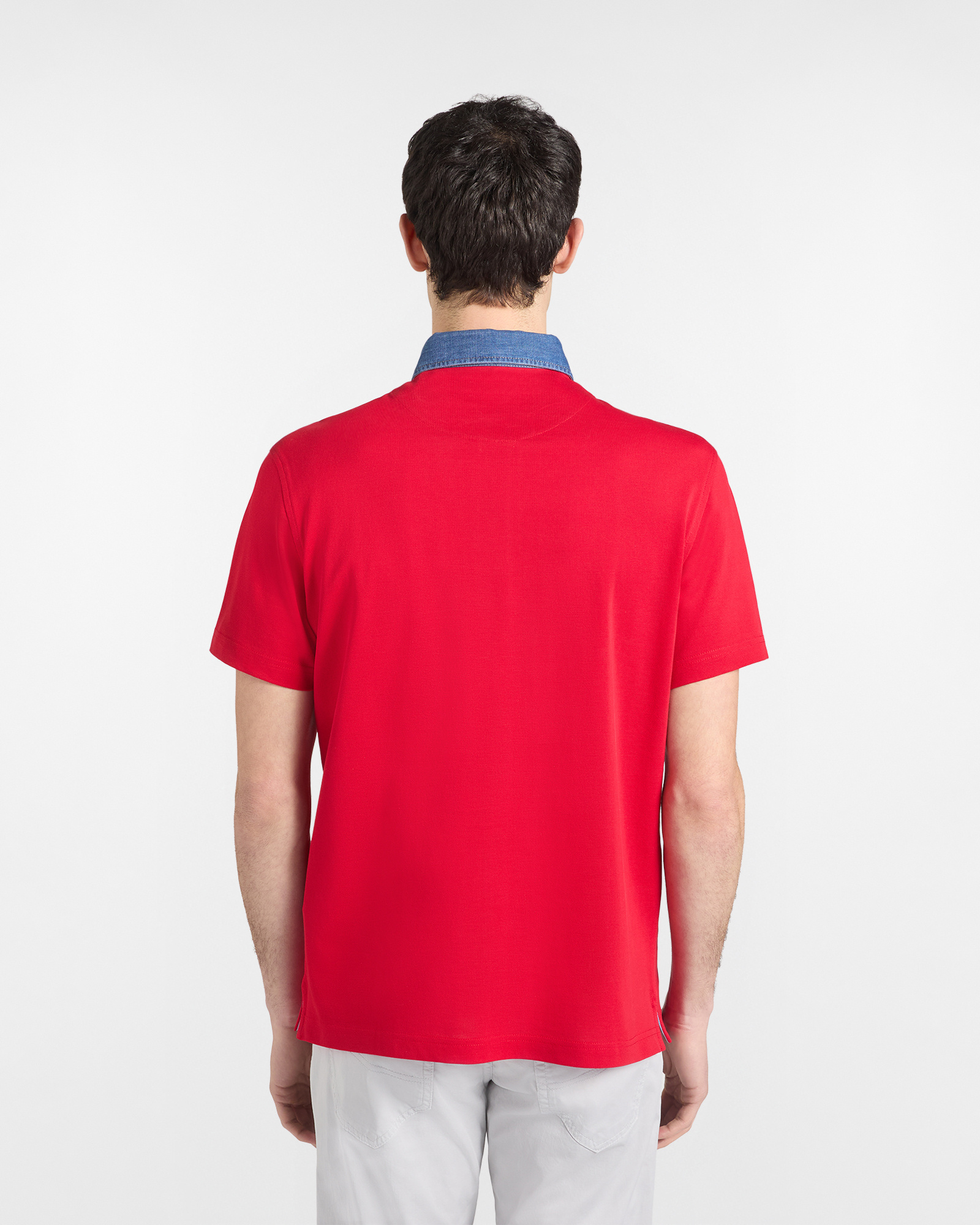 Vietri polo shirt, Red, large image number 1