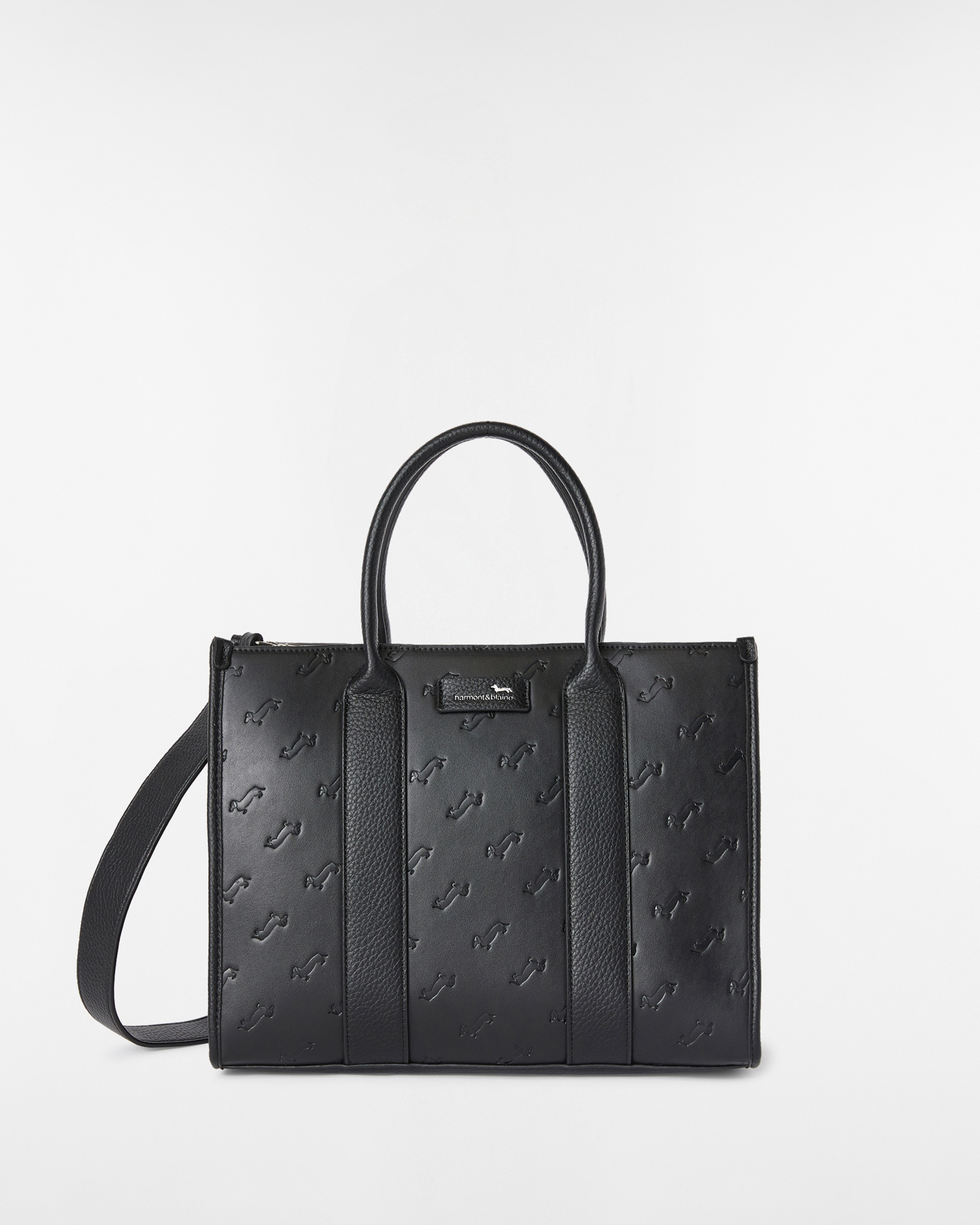 Blaine Mania Medium Bag with All-Over Logo