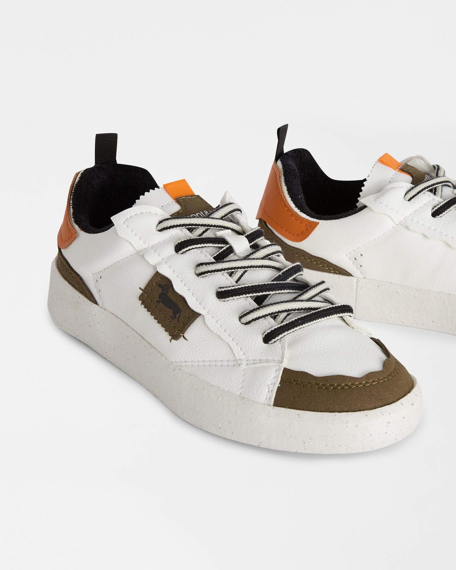 Sneakers with Suede Inserts, Emerald Green, large image number 3