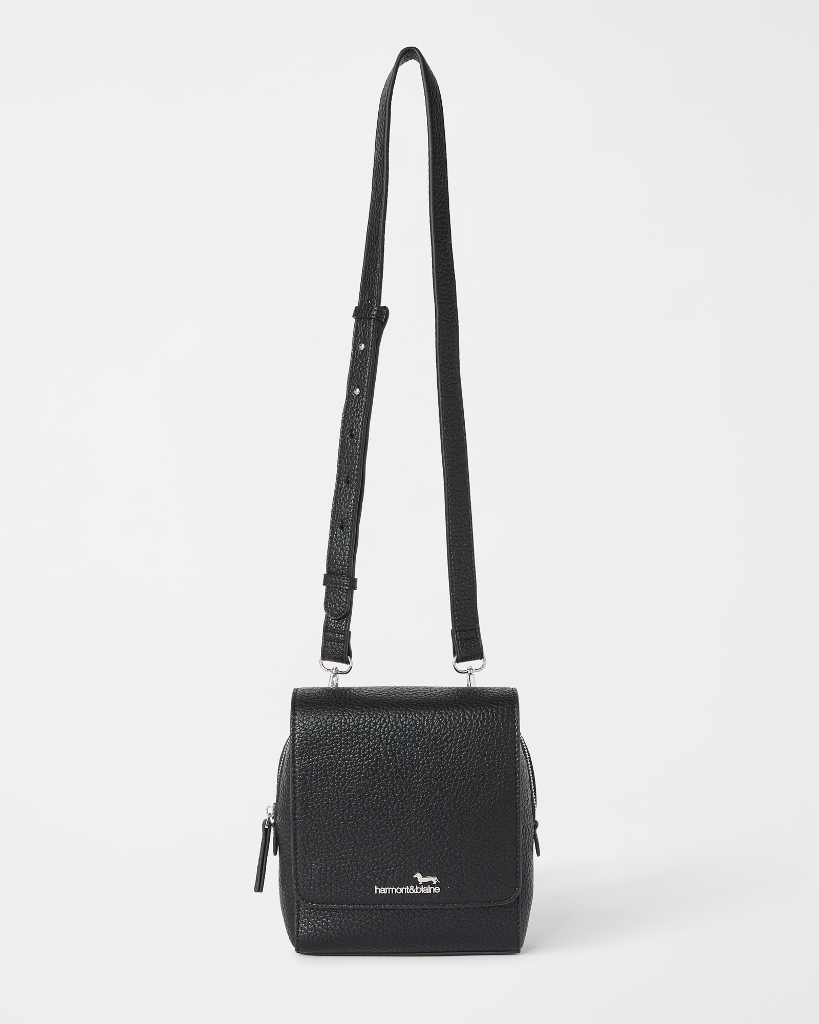 Pequeña Bolsa Logata Gentleman, Negro, large