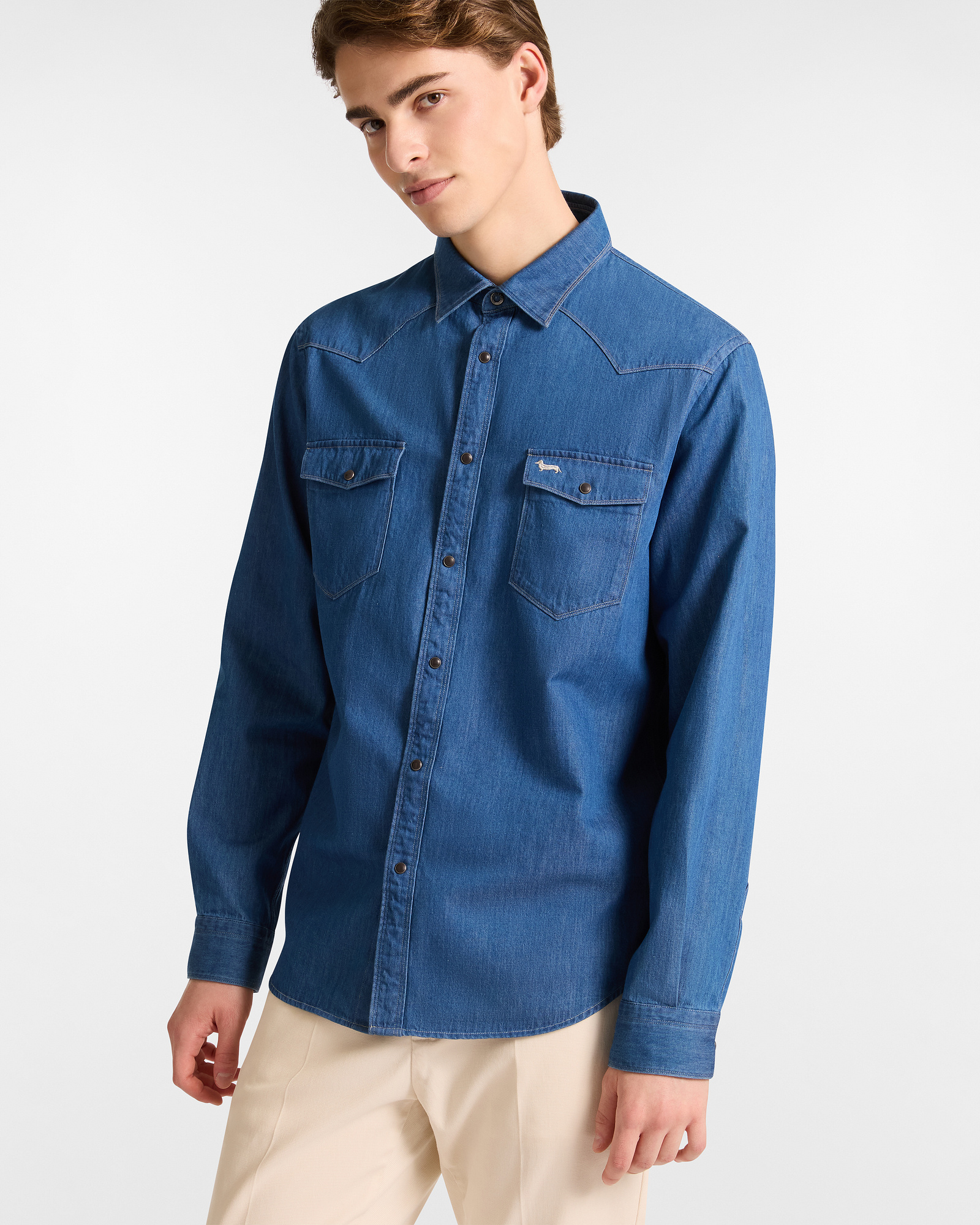 Denim Western Shirt