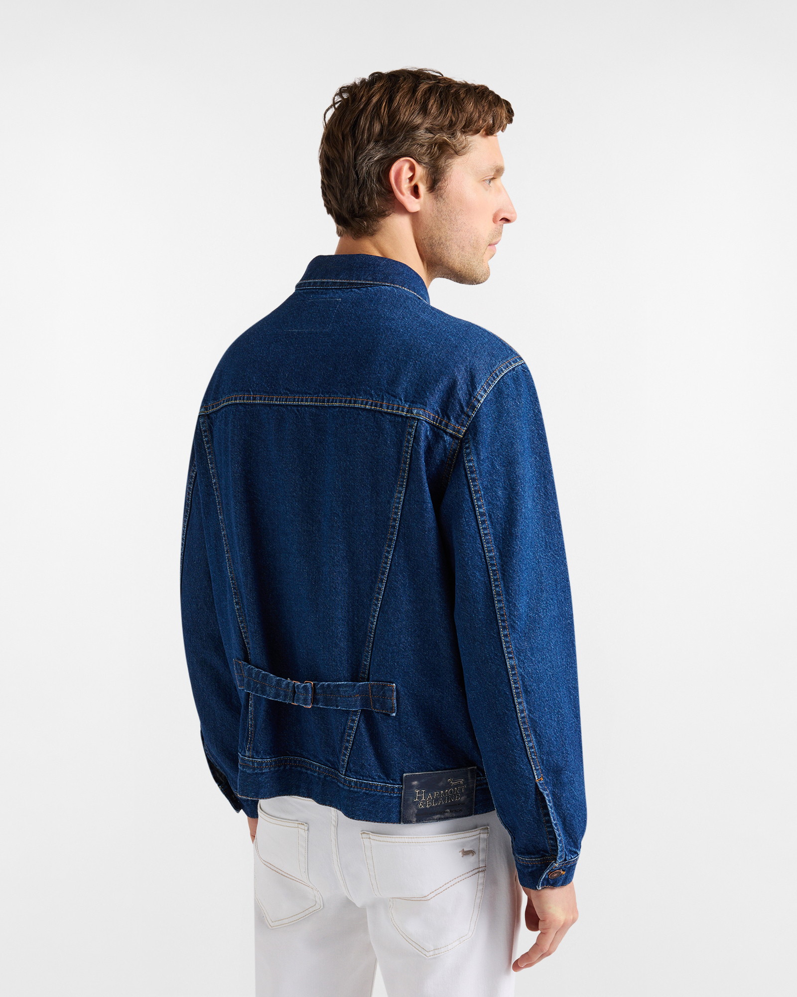 Men's selvedge denim jacket
