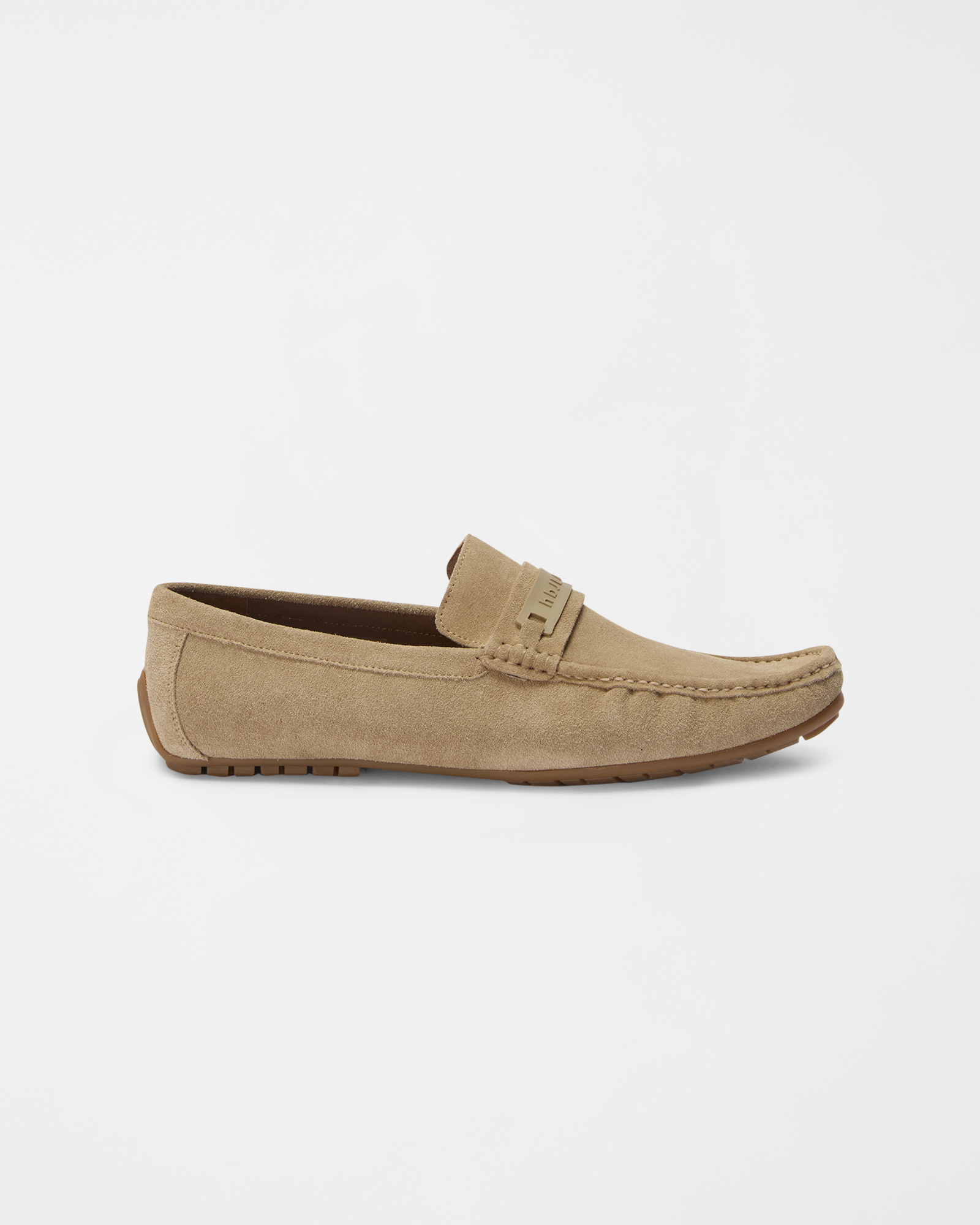 Driver Shoes in Suede con Morsetto Iinciso