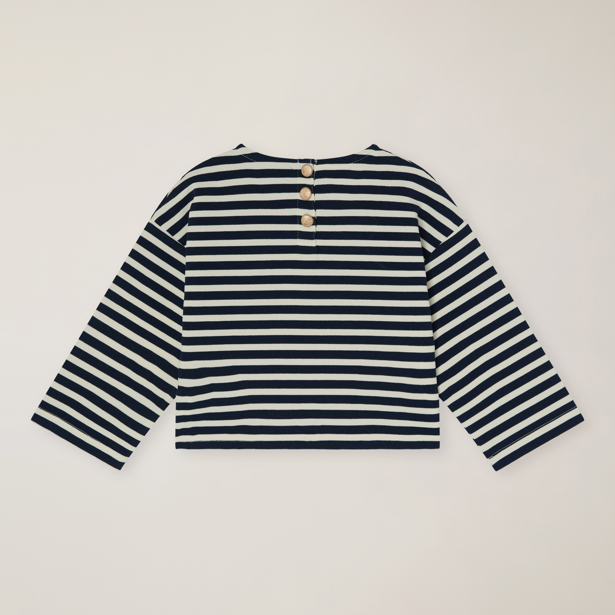Navy-style sweatshirt 
