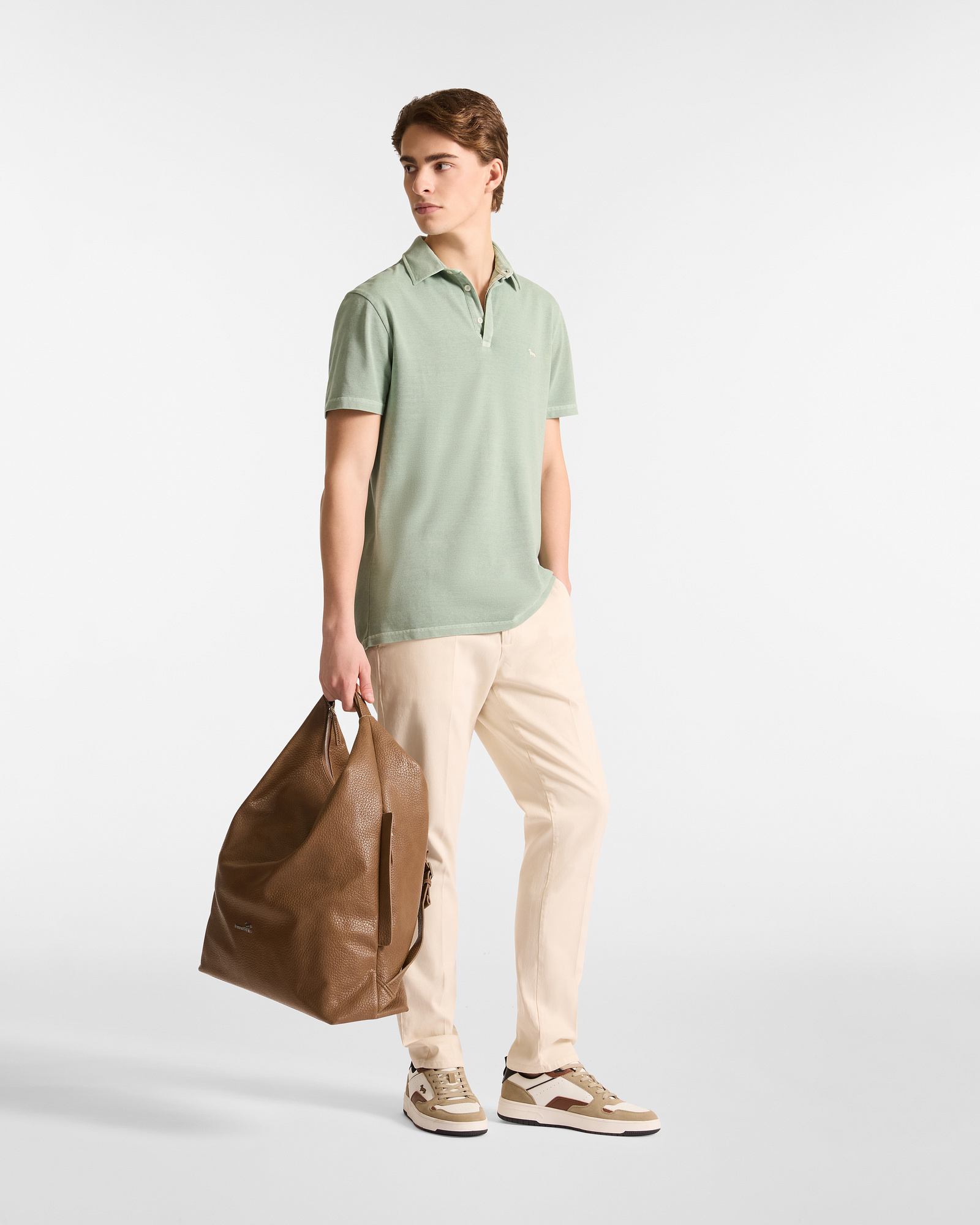 Large Gentleman Backpack, Mud, large image number 3