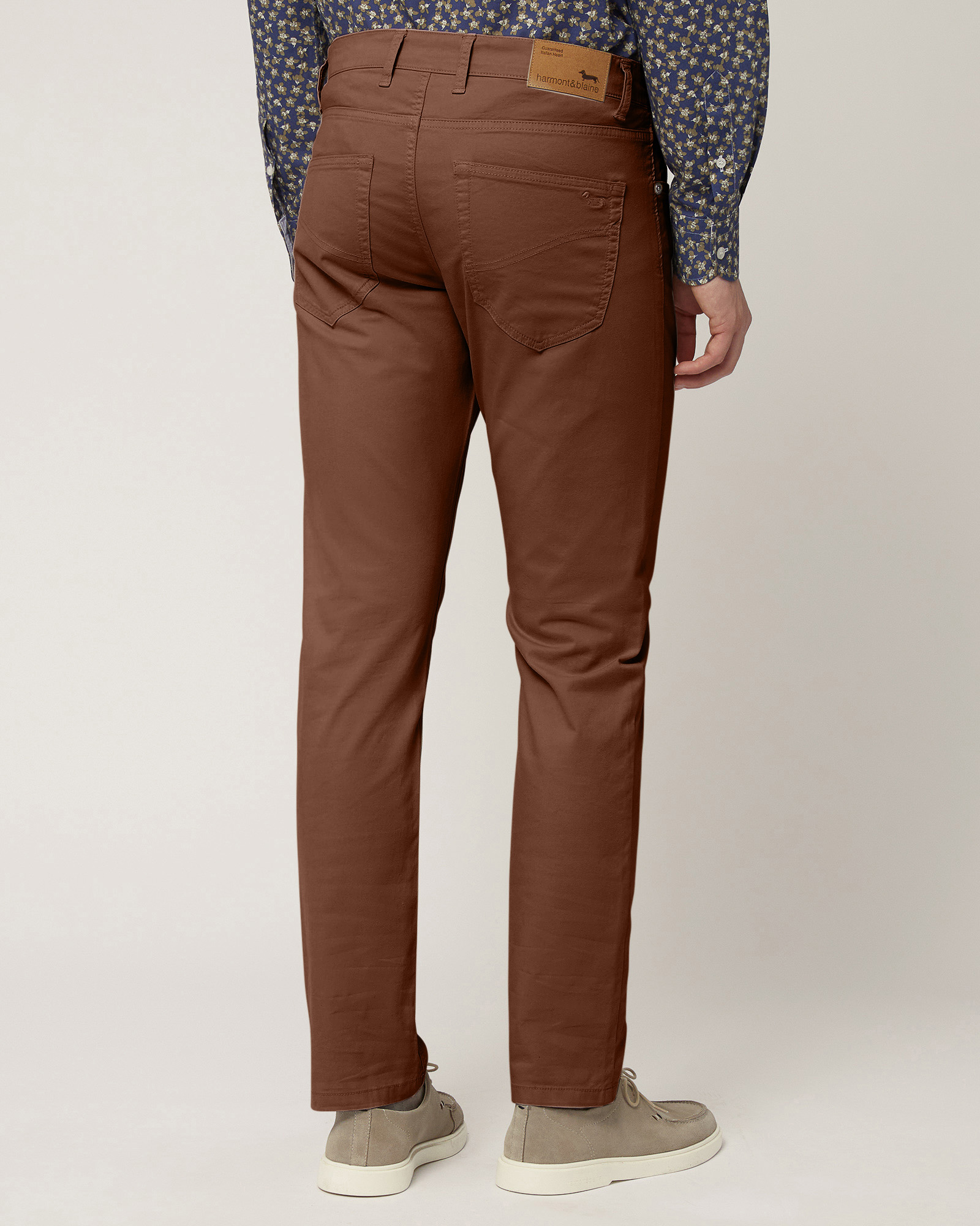 Colored Denim Pants, Siena Color, large image number 1