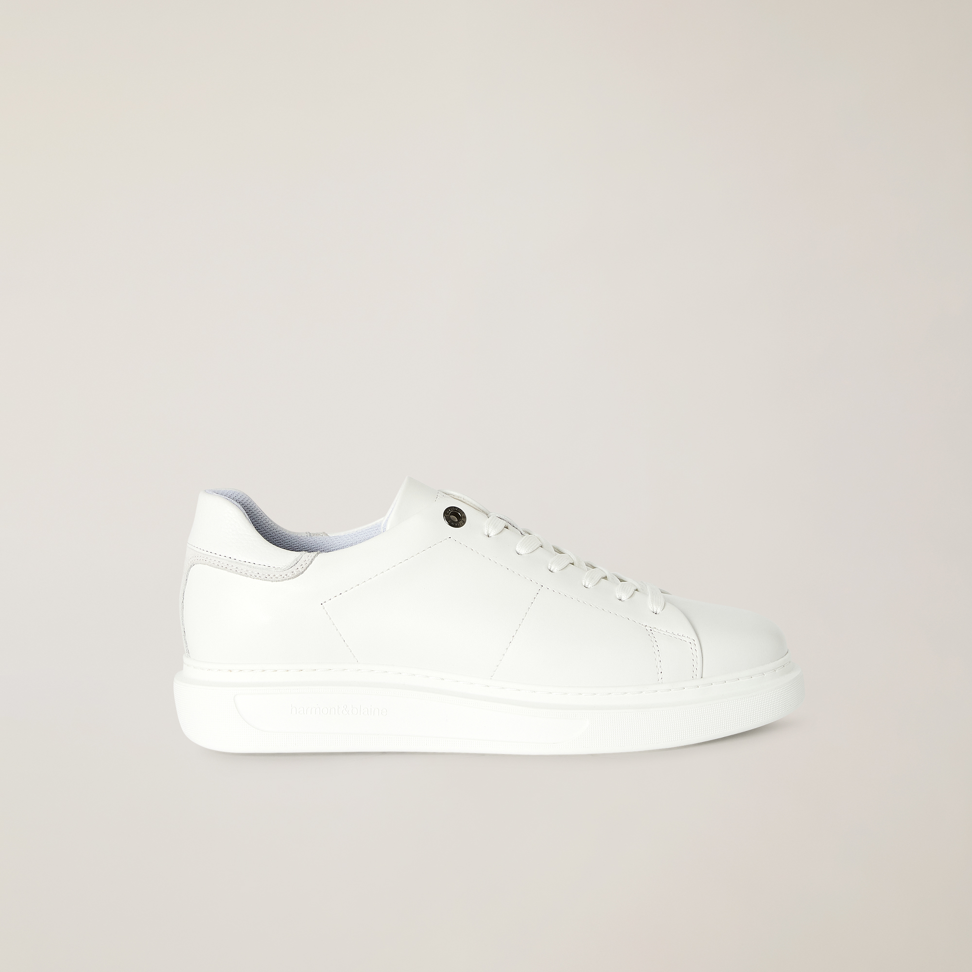 Leather Urban Sneaker, White, large image number 0