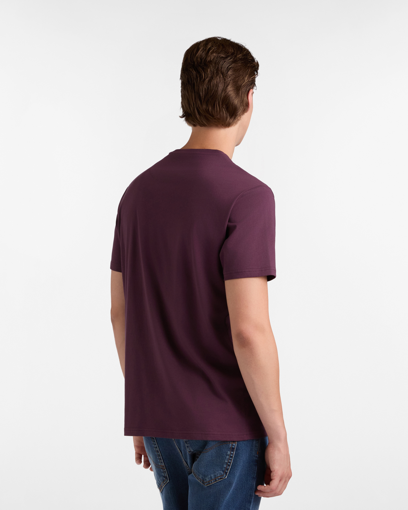 T-shirt En Coton Avec Lettrage 3D, Rouge Foncé, large image number 1