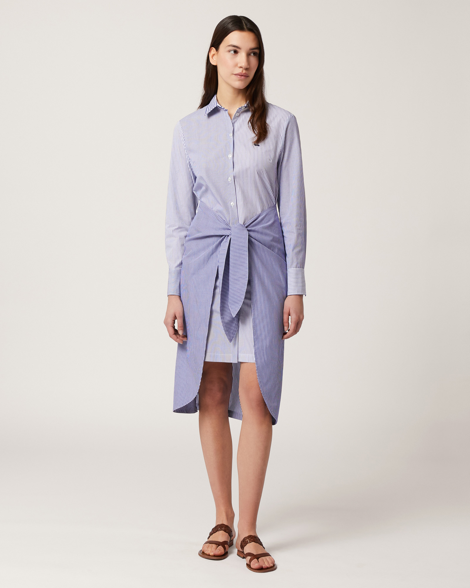 Abito Chemisier Piazzetta, Blu Navy, large image number 0