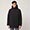 Giubbotto Con Collo Alto E Cappuccio, Nero, swatch
