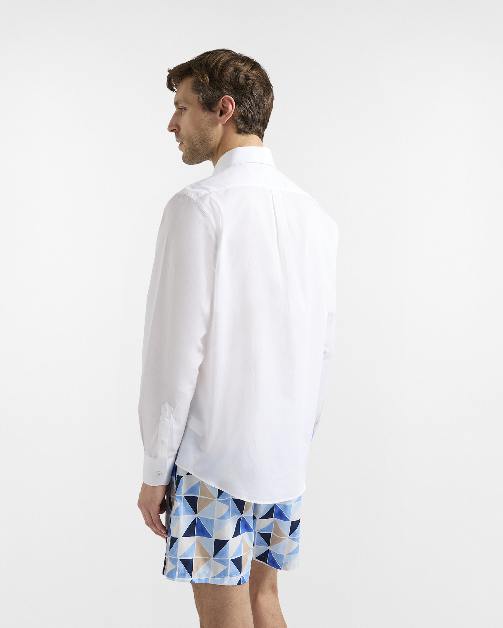 Shirt with pocket square, White, large image number 2