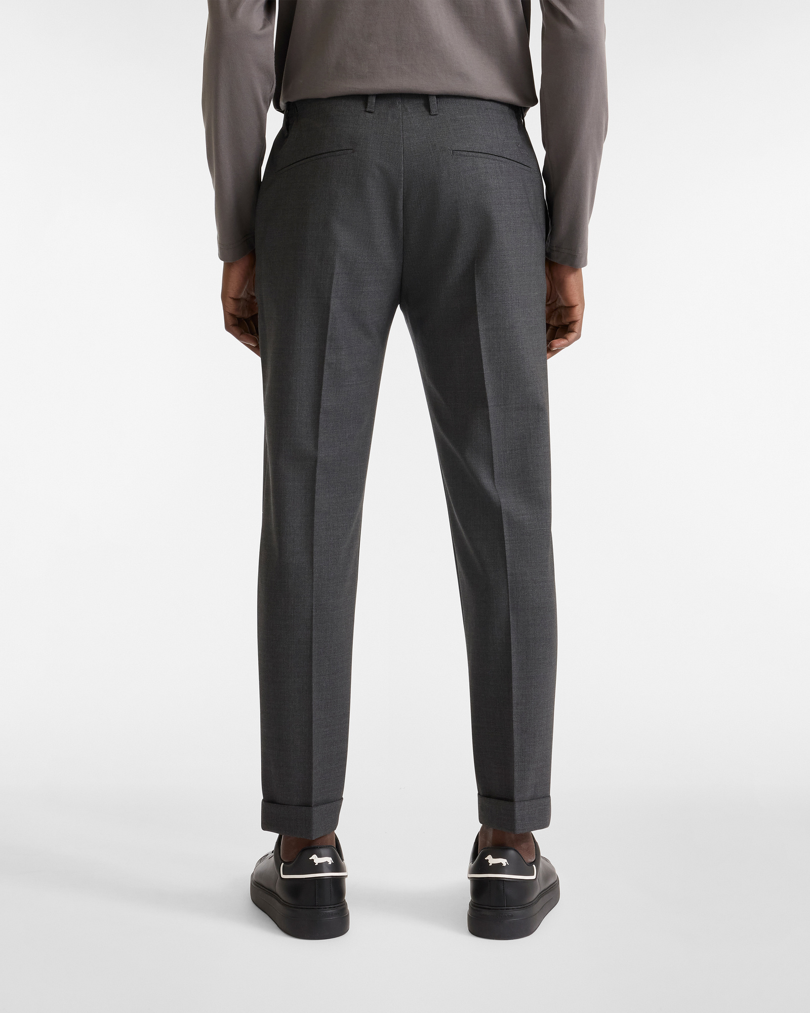 De-Stressed Chino Pants, Gray, large image number 1
