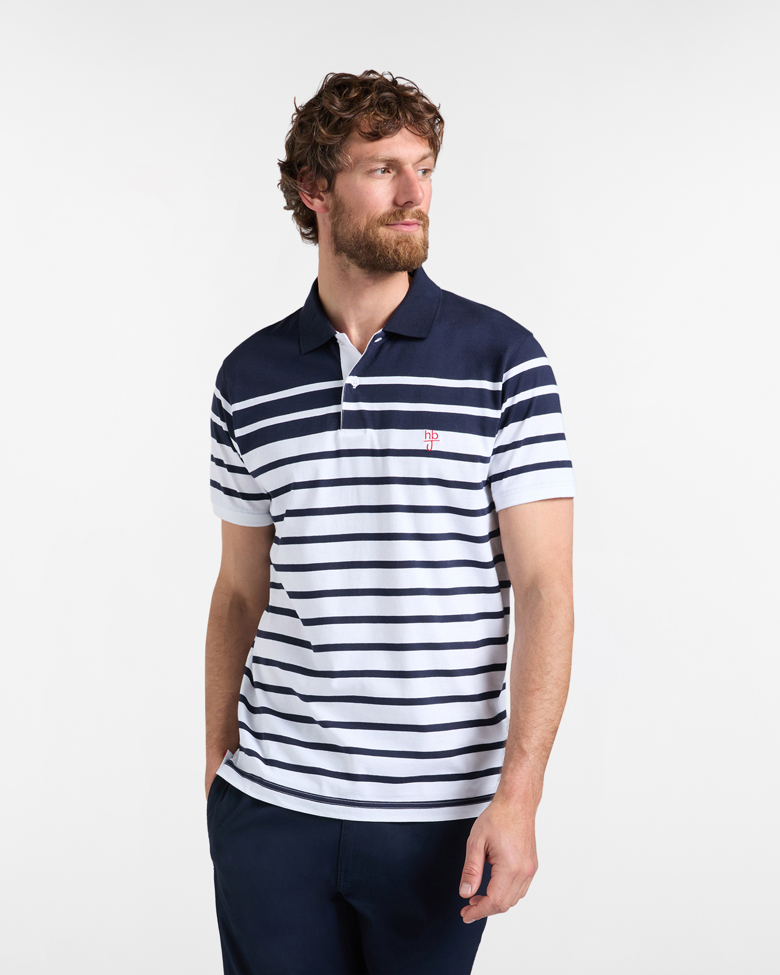 Polo uomo regular fit multirighe