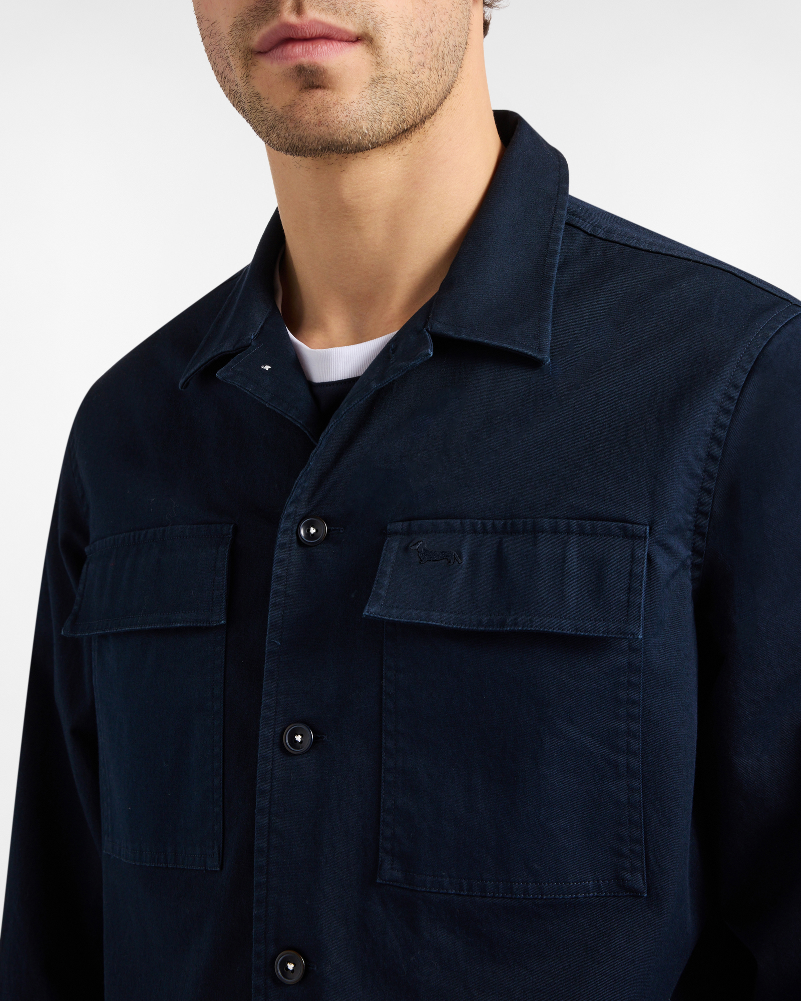 Overshirt mit gro&szlig;en Taschen, Blau, large image number 1