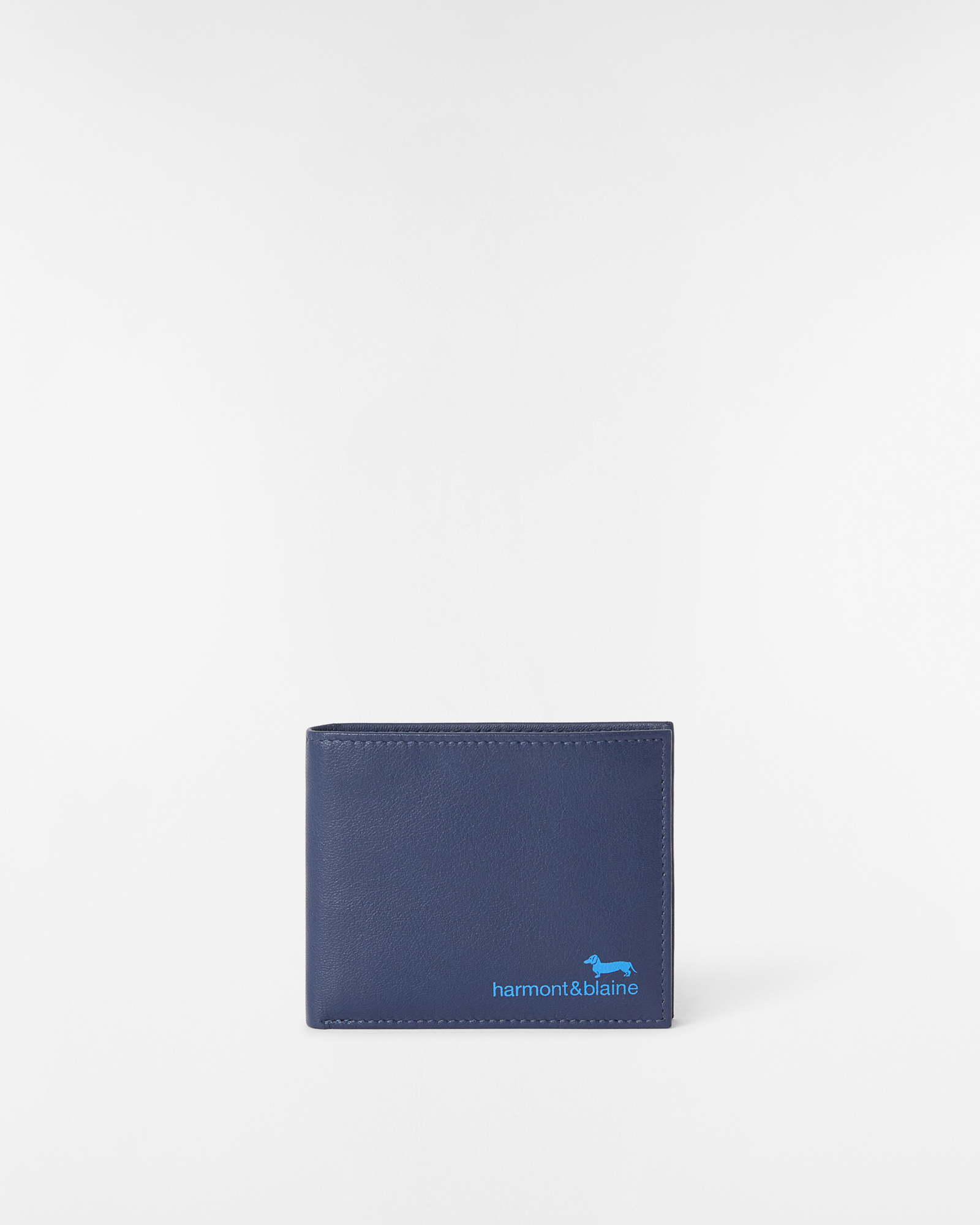 Leather Wallet with Logo