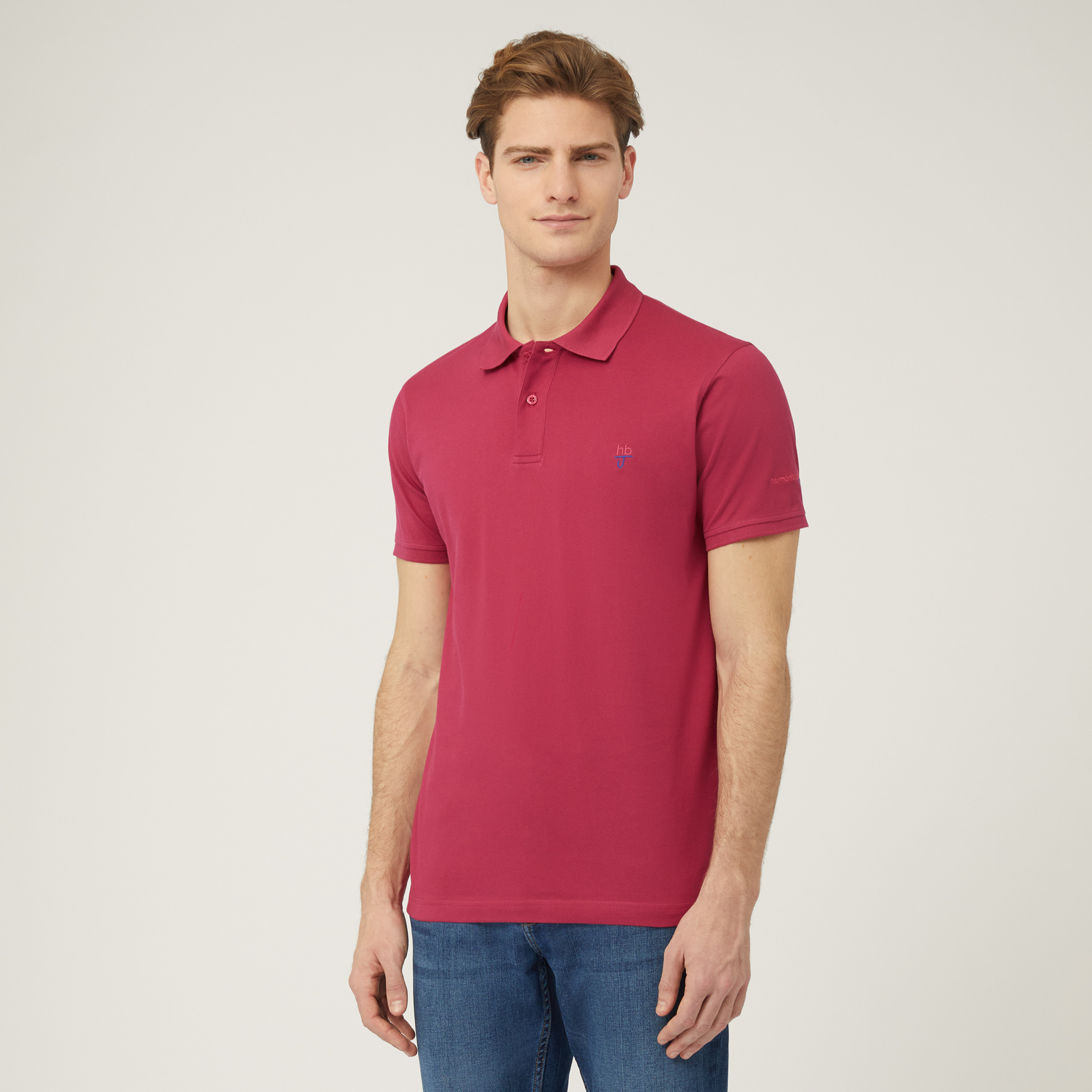 Polo Andrey In Cotone Moro