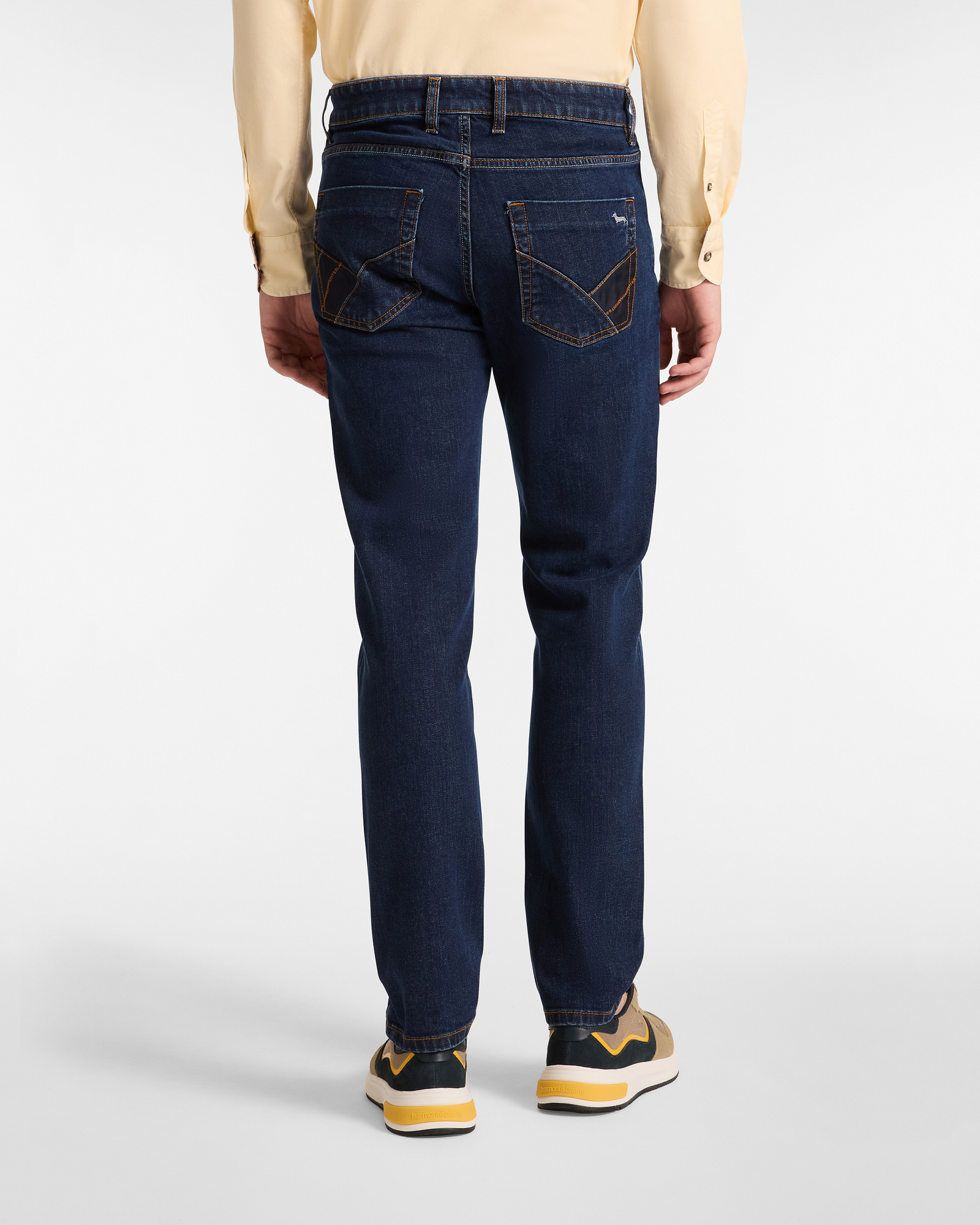 Jeans with Personalized Inserts, Denim Blue, large image number 1