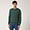 Wool Crew-Neck Pullover With 3D Effect, Verde Scuro, swatch