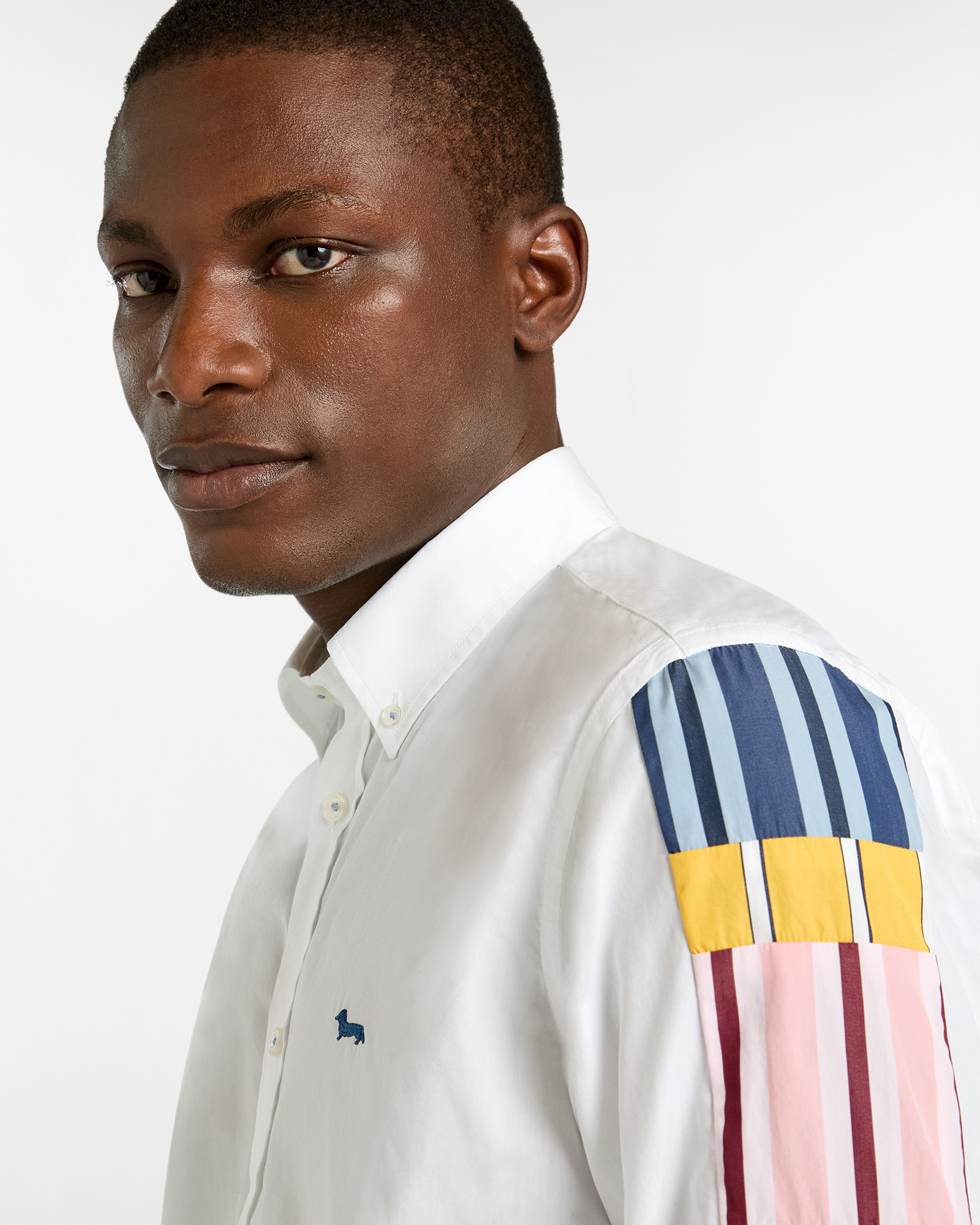 Cotton Shirt Capsule “Upcycling”, White, large image number 2