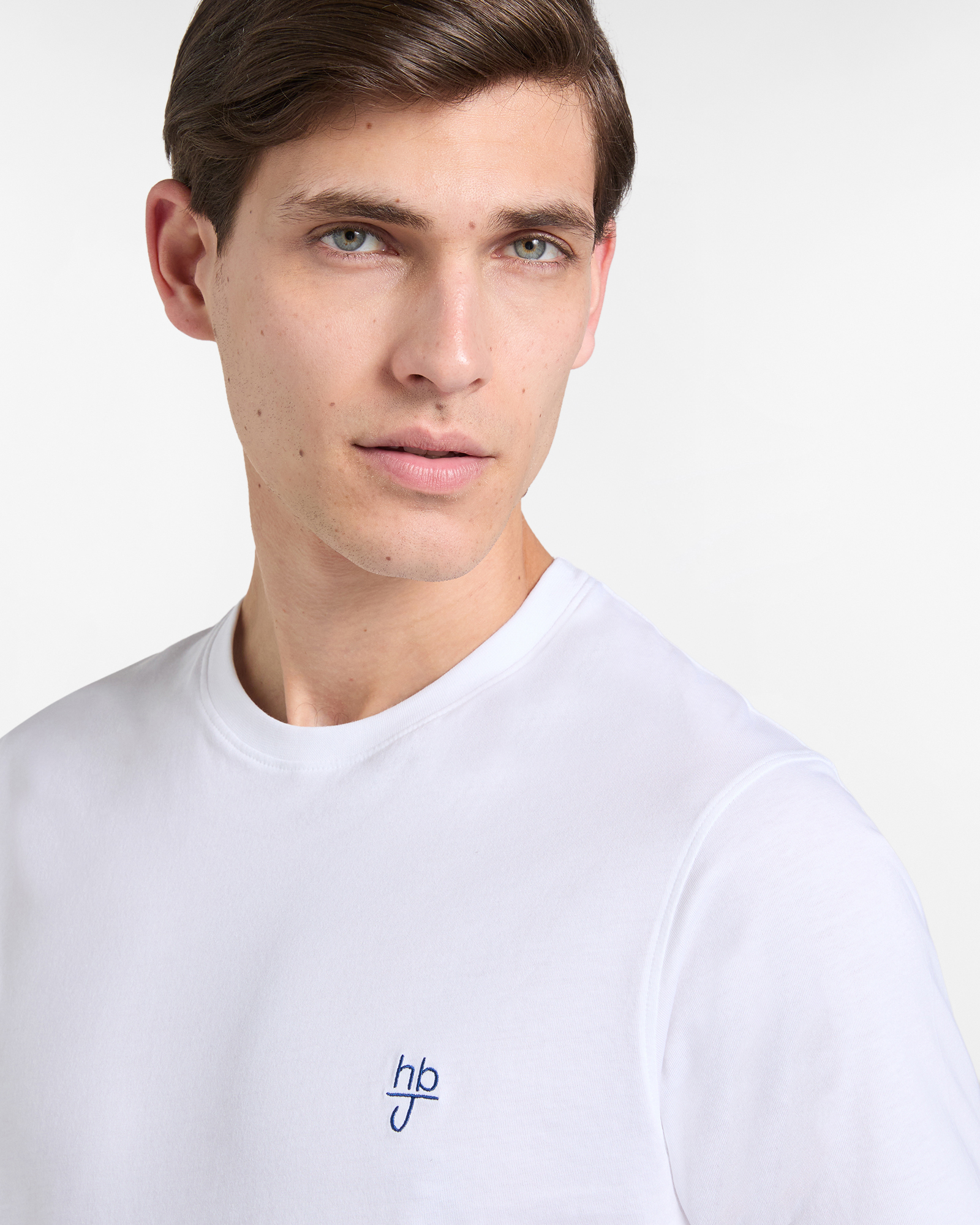T‑shirt Uomo Basic Narrow Fit, Bianco, large image number 2