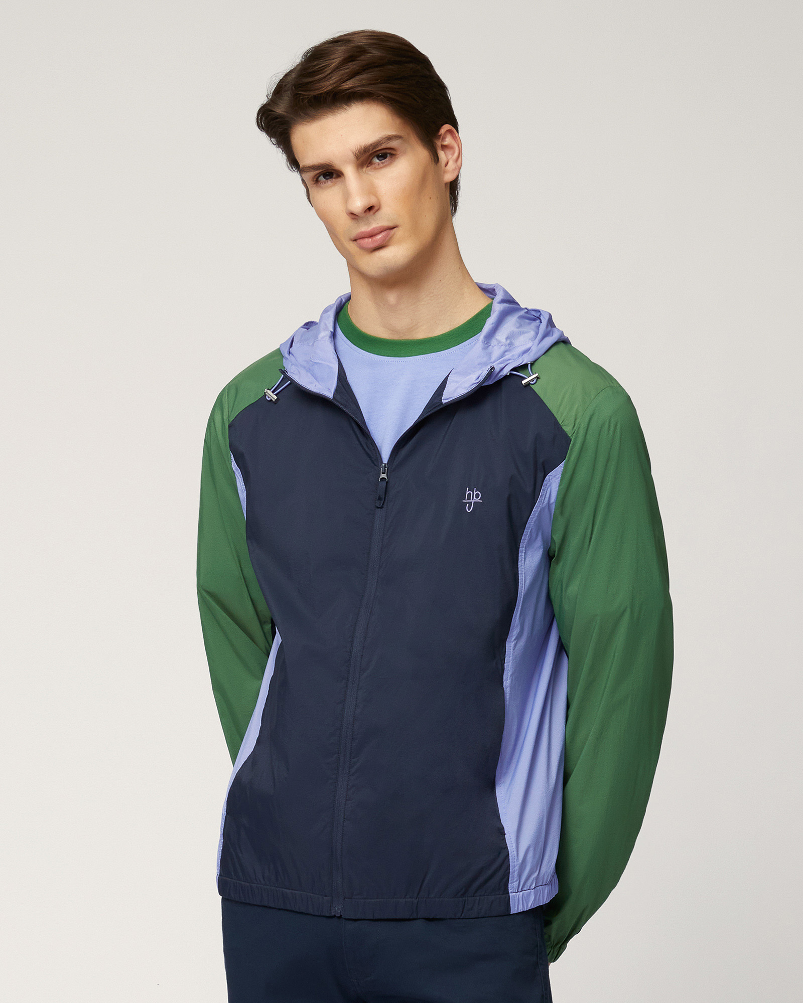 Color-Block Light Jacket