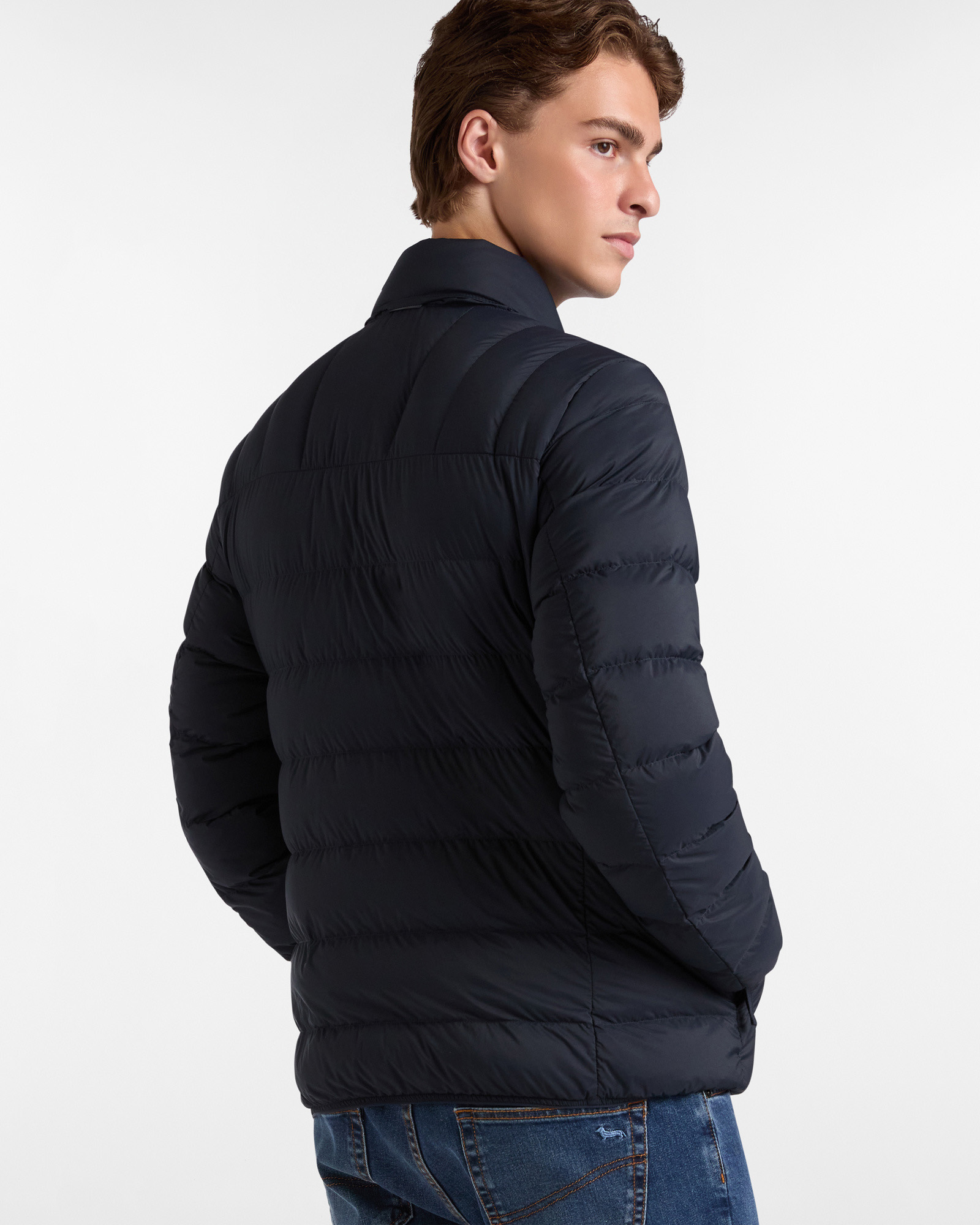  Harmont&blaine Harmont&blaine - Essential Ultralight-jacke, Blau, Größe: S 