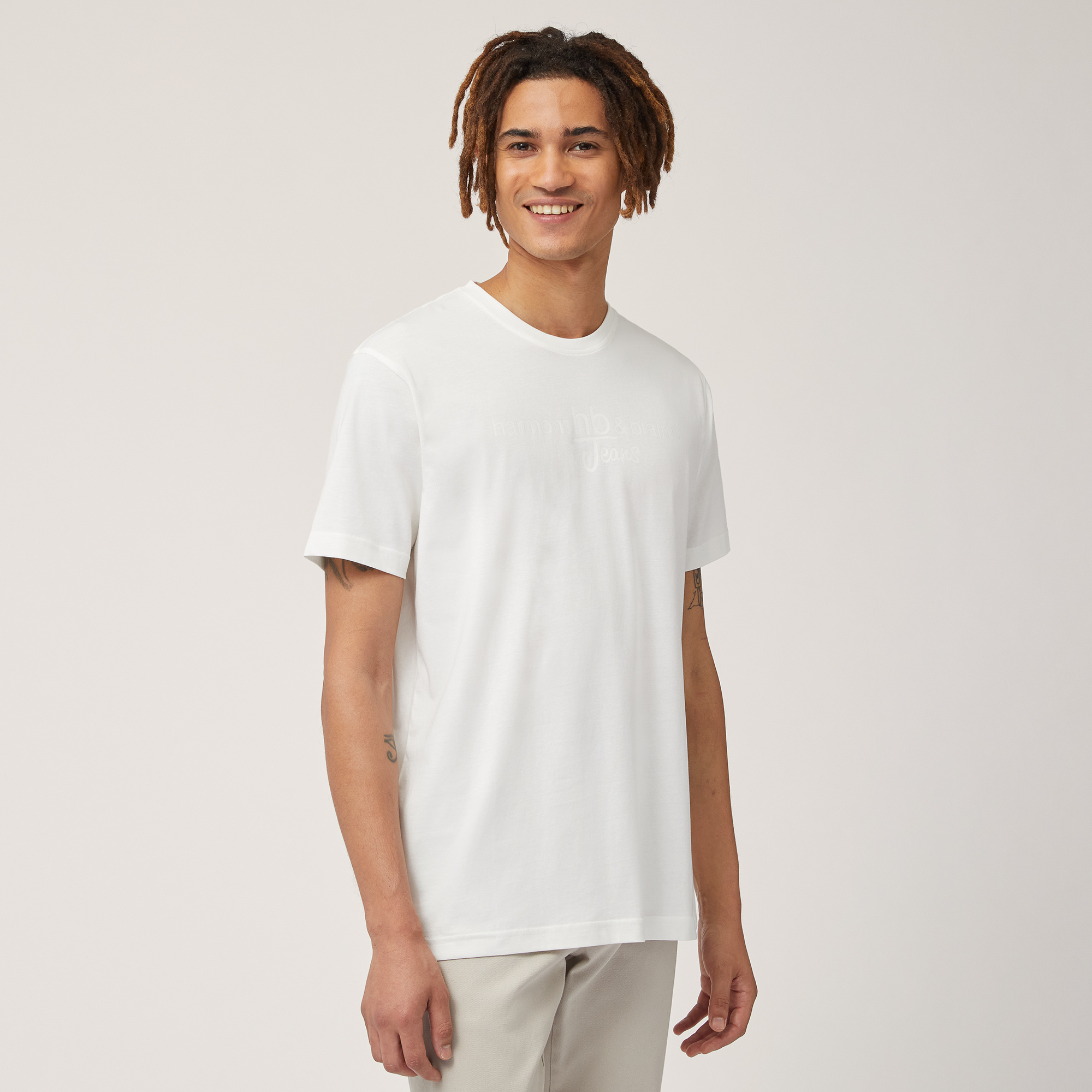 T shirt bianco on sale
