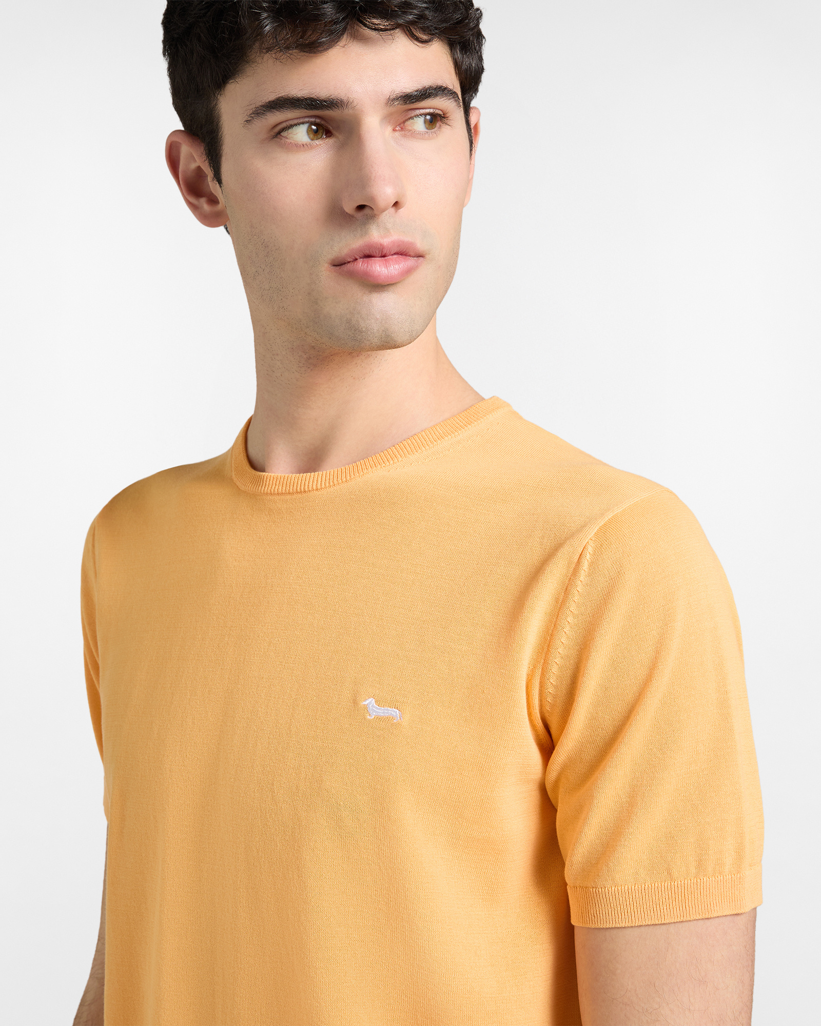 Knit T-shirt, Orange, large image number 2