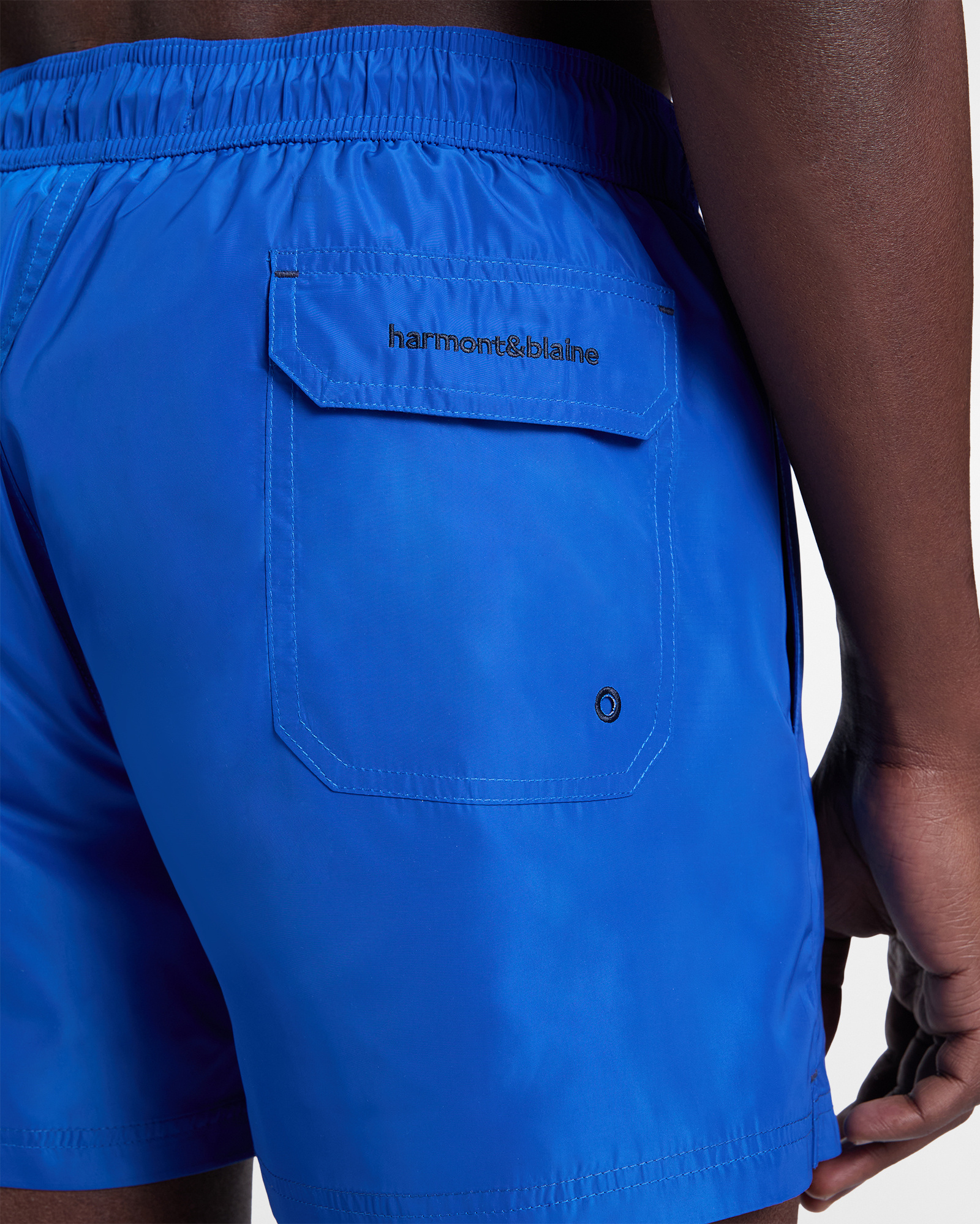 Men&rsquo;s short swim shorts, Blue, large image number 2