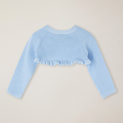 Knitted shrug, PALE SKY BLUE, large image number 1