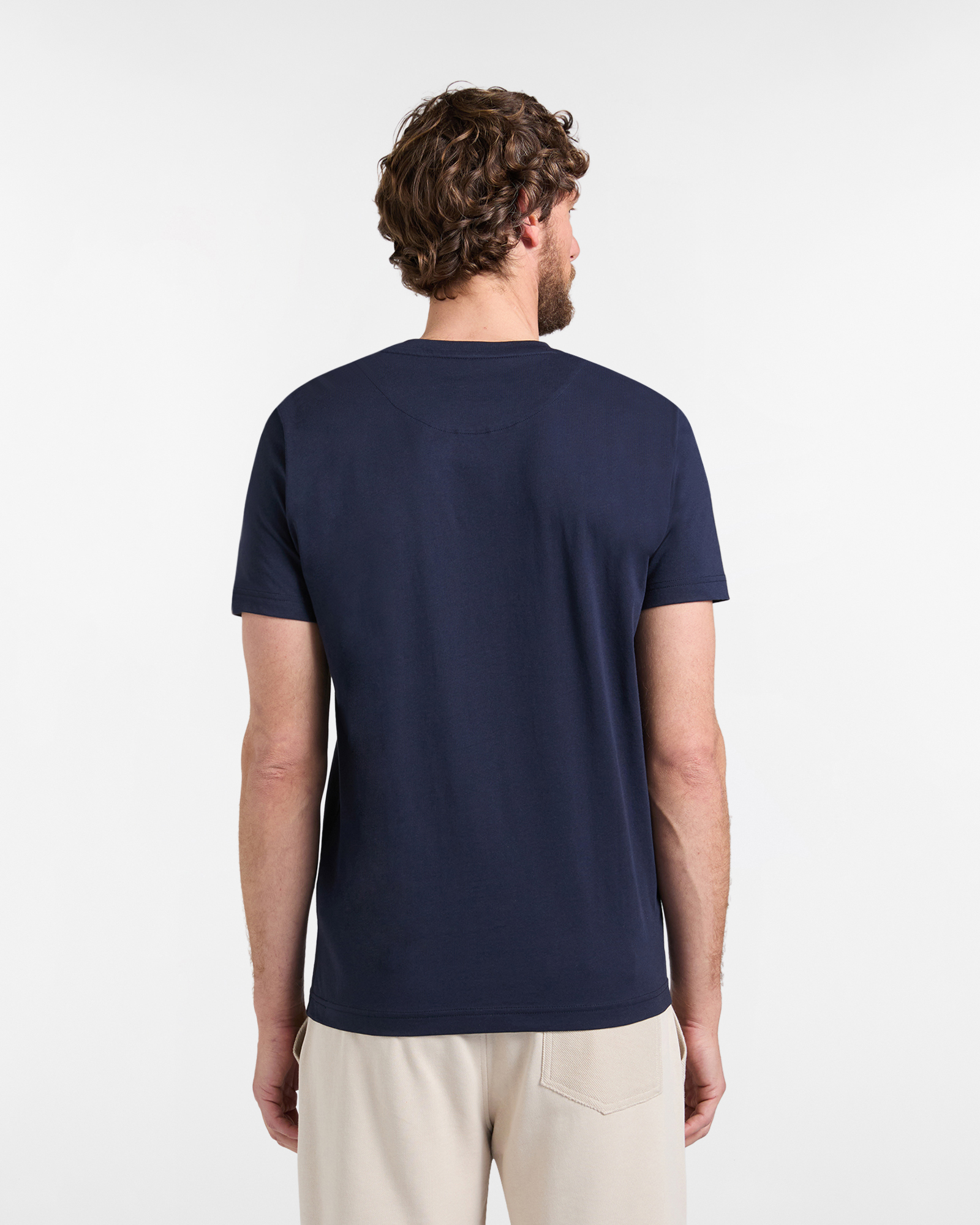 T-Shirt Uomo con Stampa Logo Regular Fit
