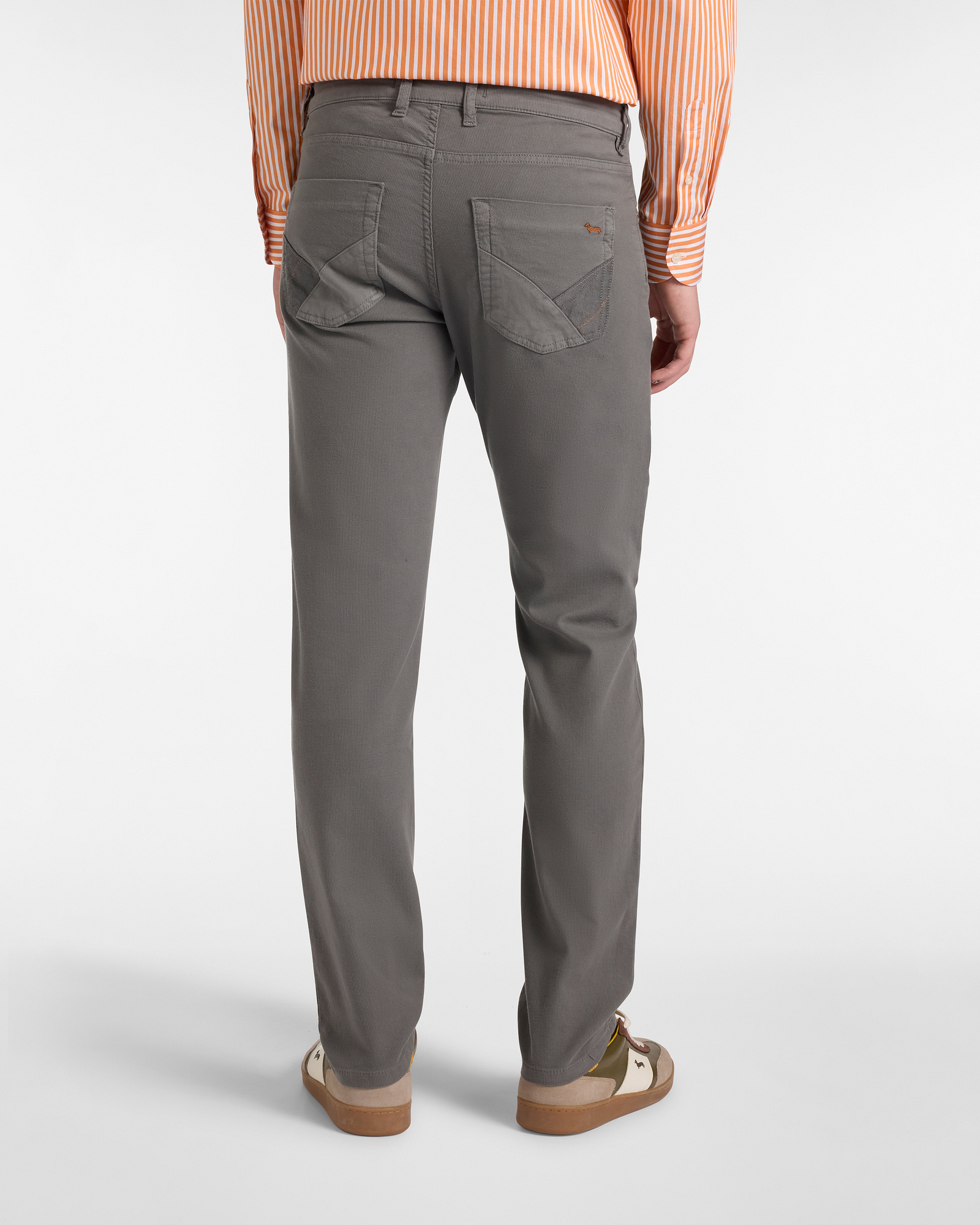 Pantaloni Con Applicazioni Posteriori