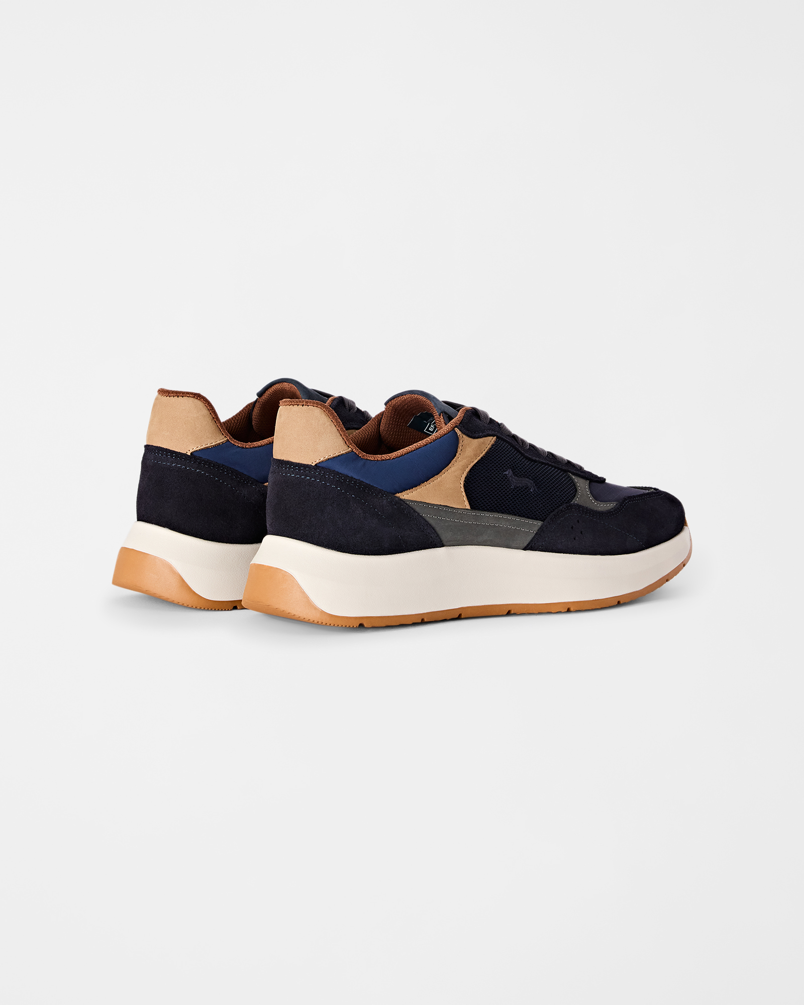 MEN'S SUEDE SHOES - TEX RIPSTOP, BLUE - BLUE, large image number 2
