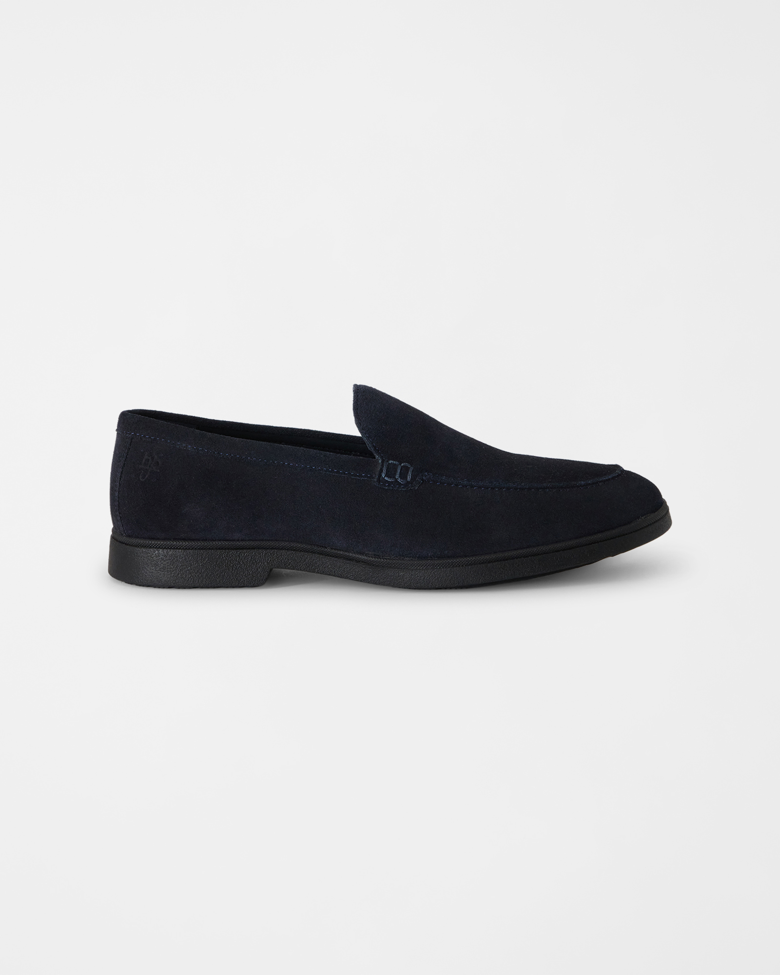 Mocassino HBJ Uomo in vera pelle scamosciata verde