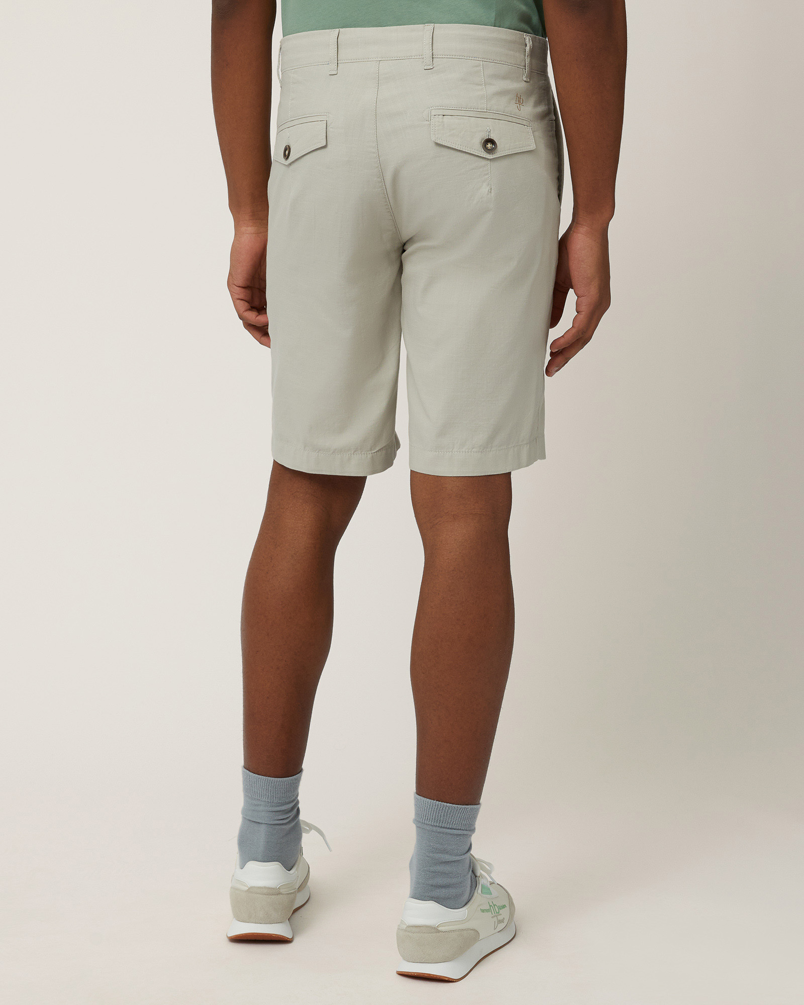 Multi-Pocket Cotton Shorts, Sand, large image number 1