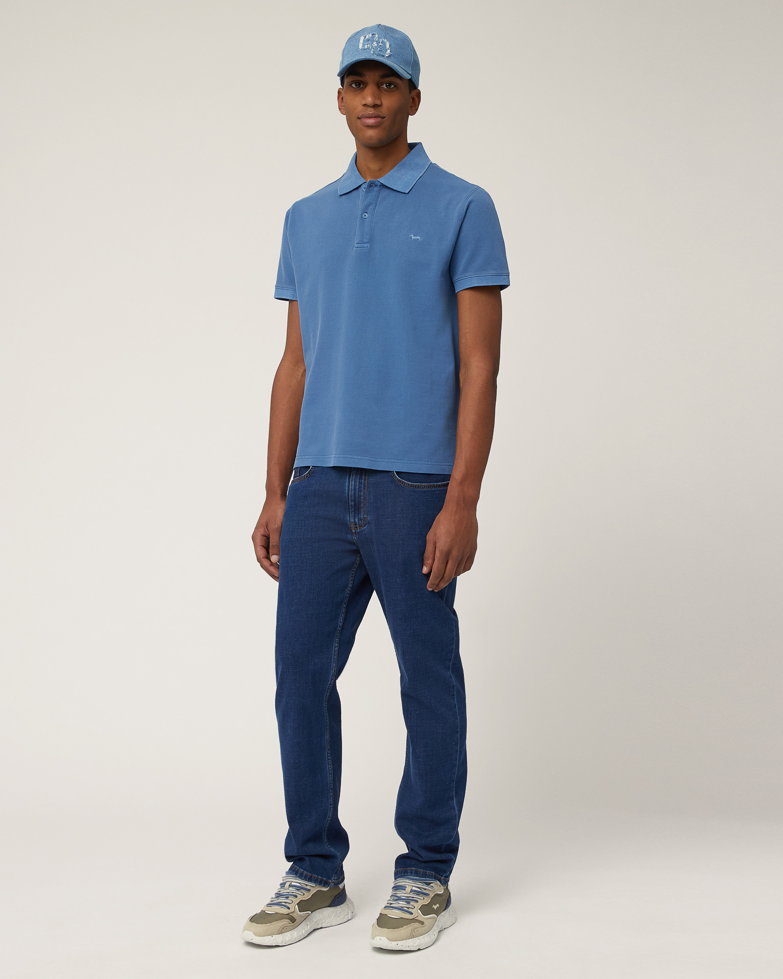 Poloshirt im Regular Fit aus Baumwolle, Dunkel Lavendel, large image number 3