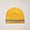 Short Cashmere-Blend Beanie With Embroidered Dachshund, Gold, swatch