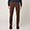 Pantalone Cinque Tasche In Twill Di Cotone, Marrone Scuro, swatch