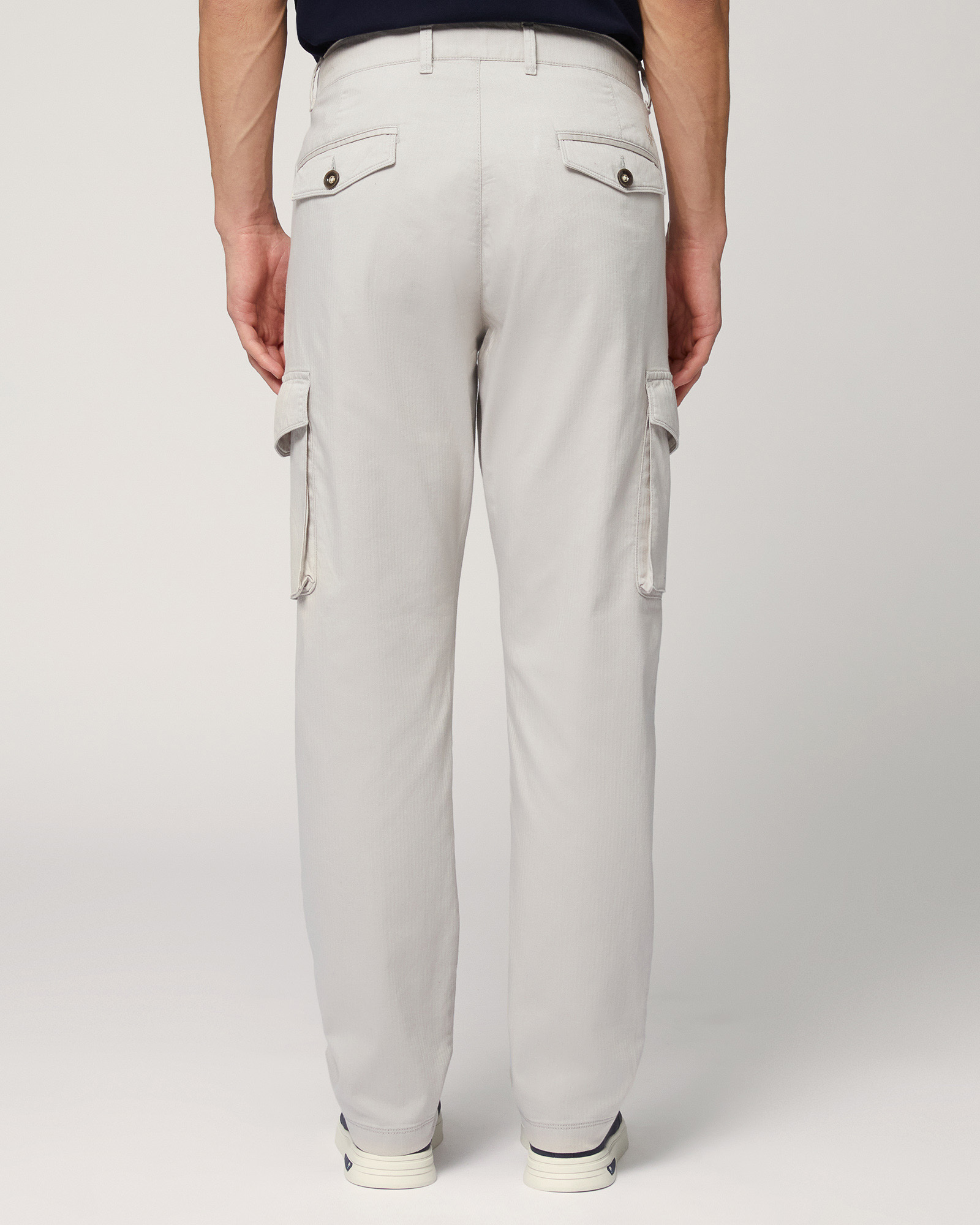 Chino Pants With Cargo Pockets, Sand, large image number 1