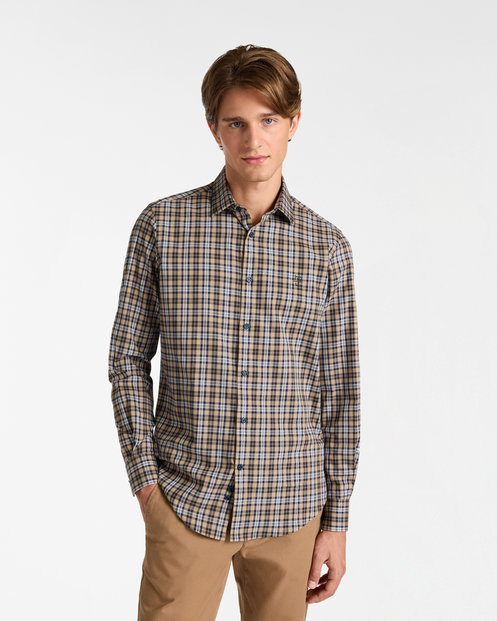 Cotton Check Shirt