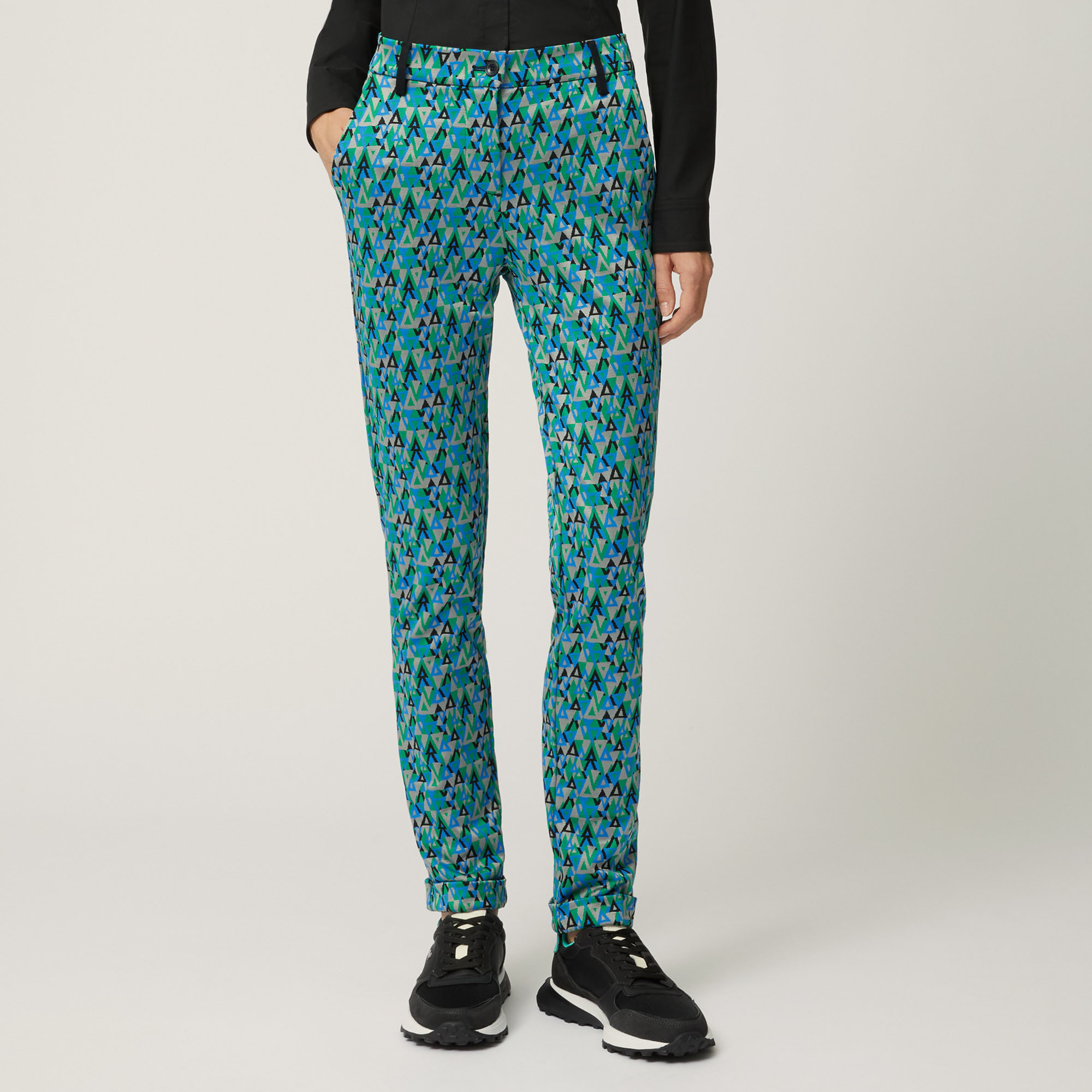 Pantalone Chino Ski Lounge, Blu, large image number 0