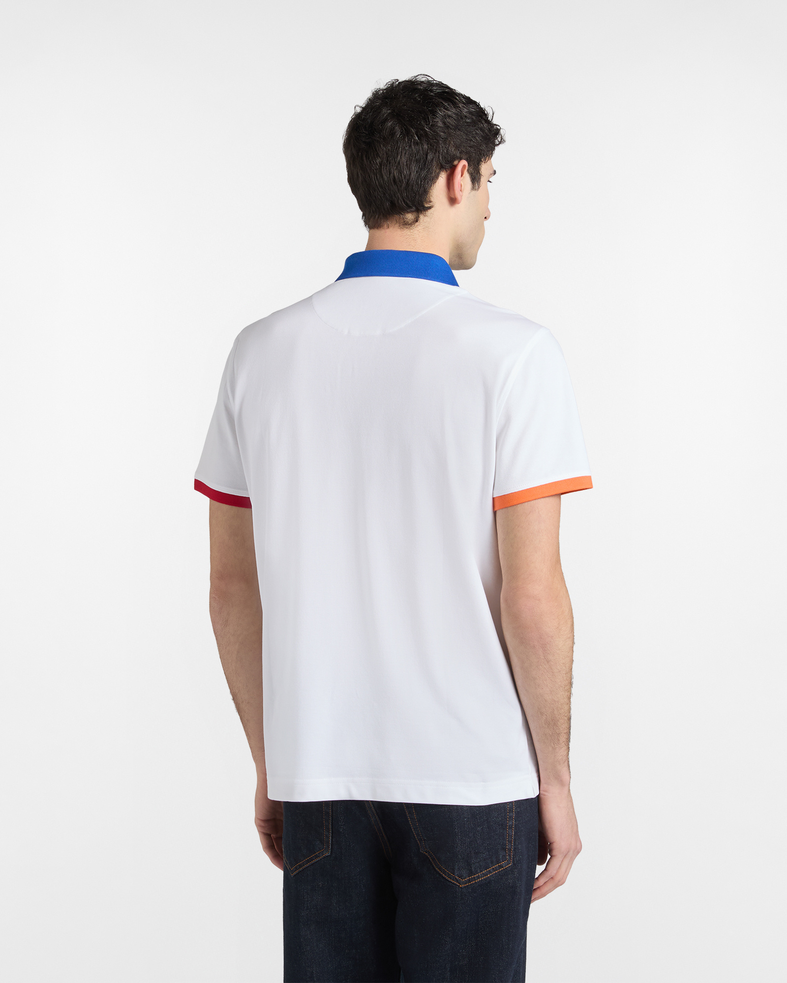 Polo Collo Ed Orli Contrasto